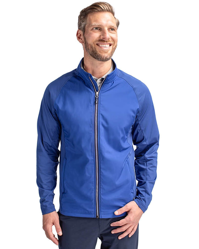 Adapt Recycled Soft Knit Stretch Hybrid Full Zip Jacket