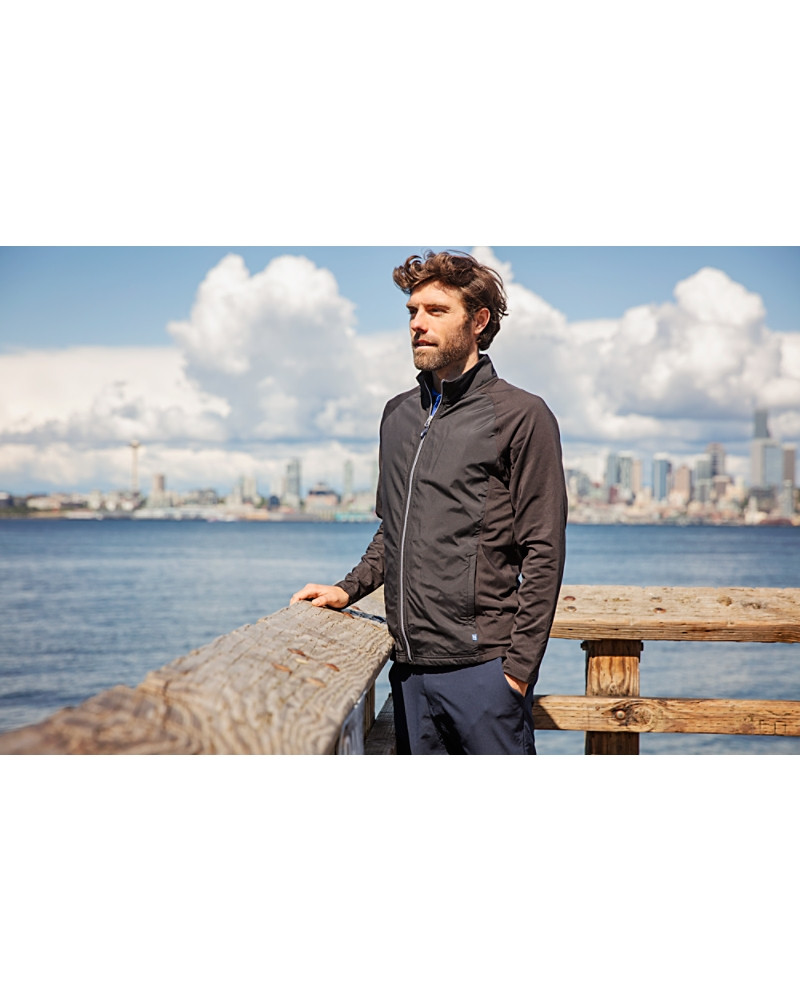 Adapt Recycled Soft Knit Stretch Hybrid Full Zip Jacket alternate view