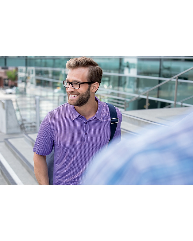 Pike Mini Pennant Print Stretch Polo alternate view