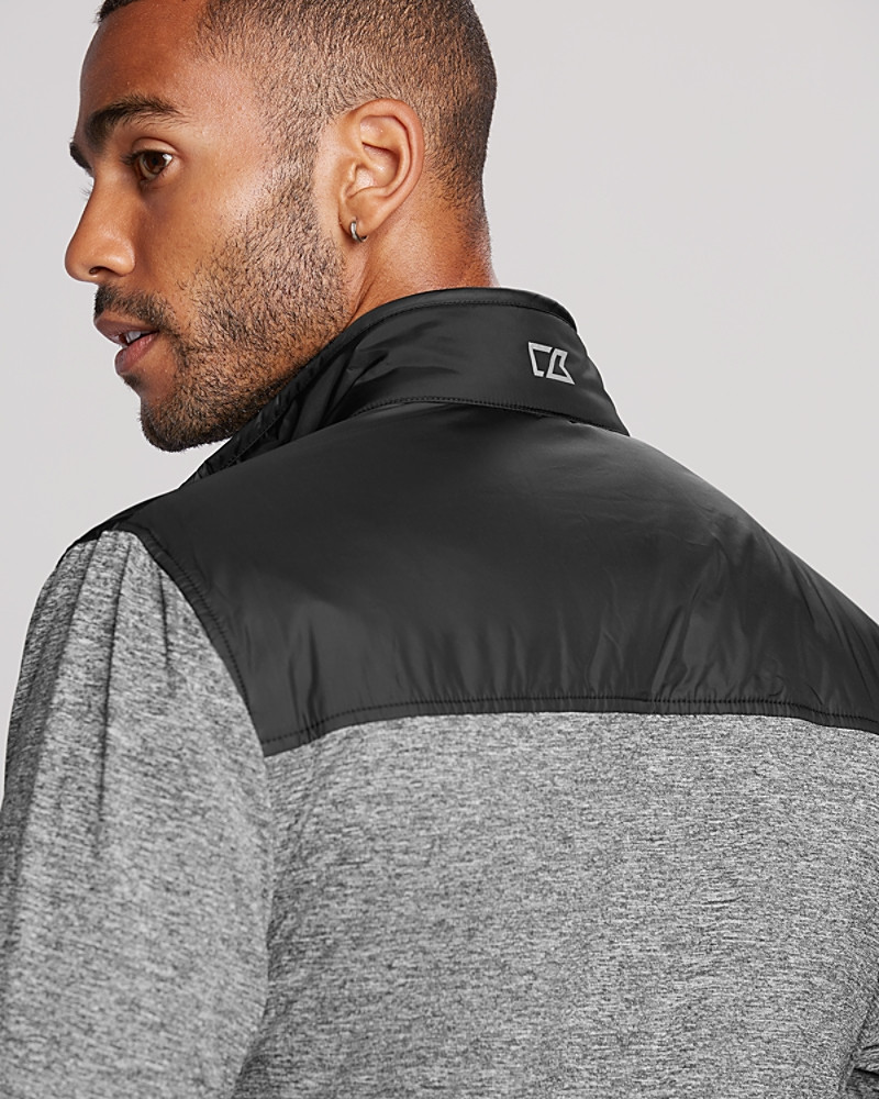 Stealth Recycled Hybrid Quilted Windbreaker Jacket alternate view