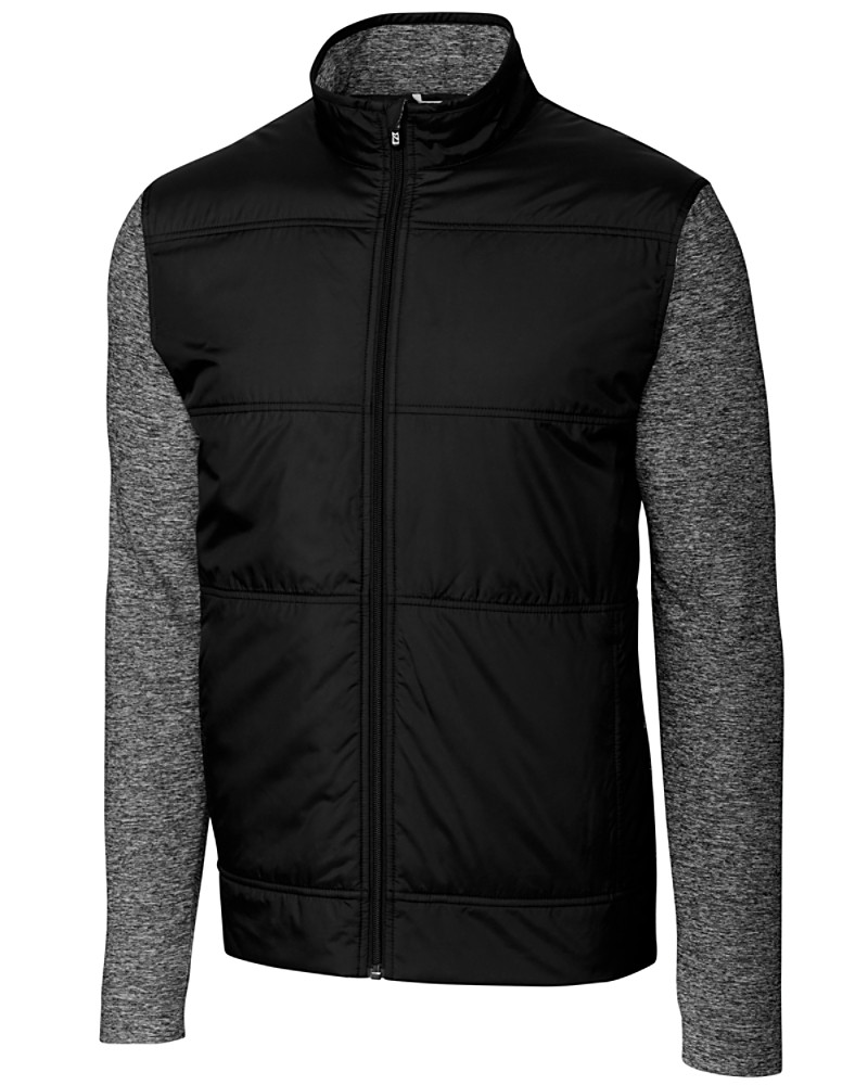 Stealth Recycled Hybrid Quilted Windbreaker Jacket alternate view