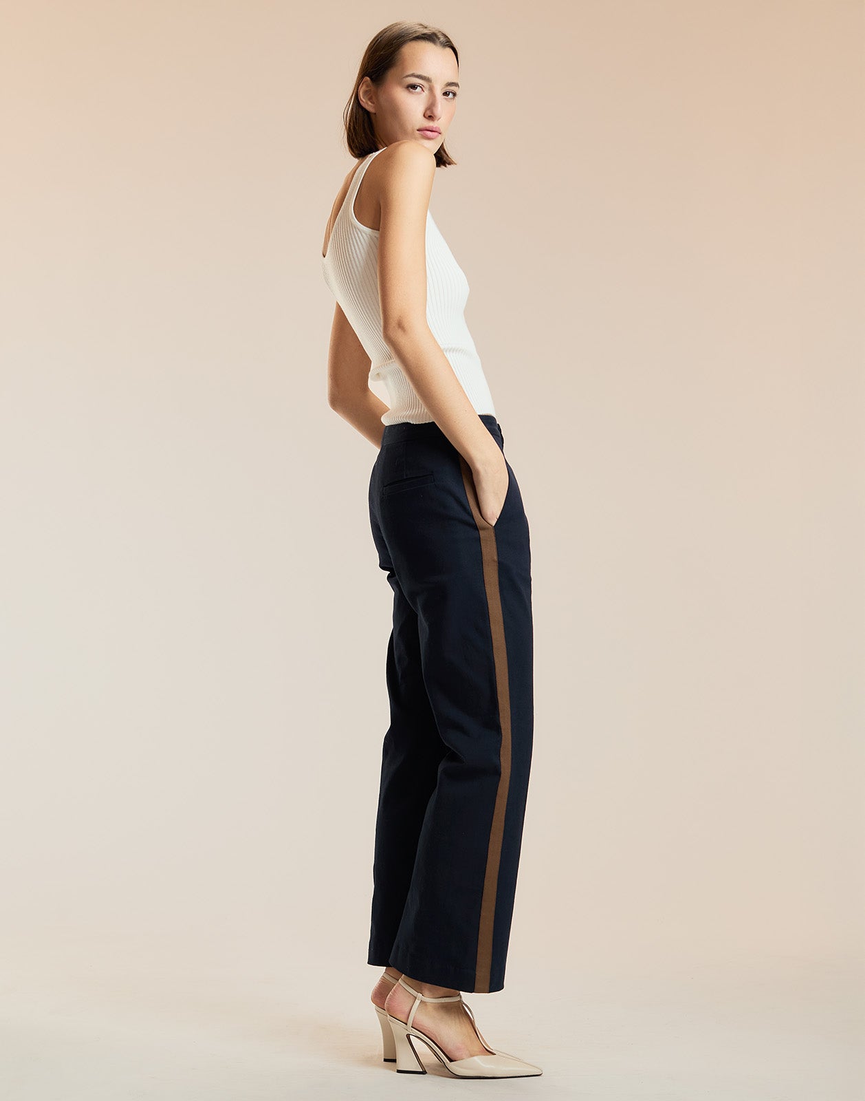 side view