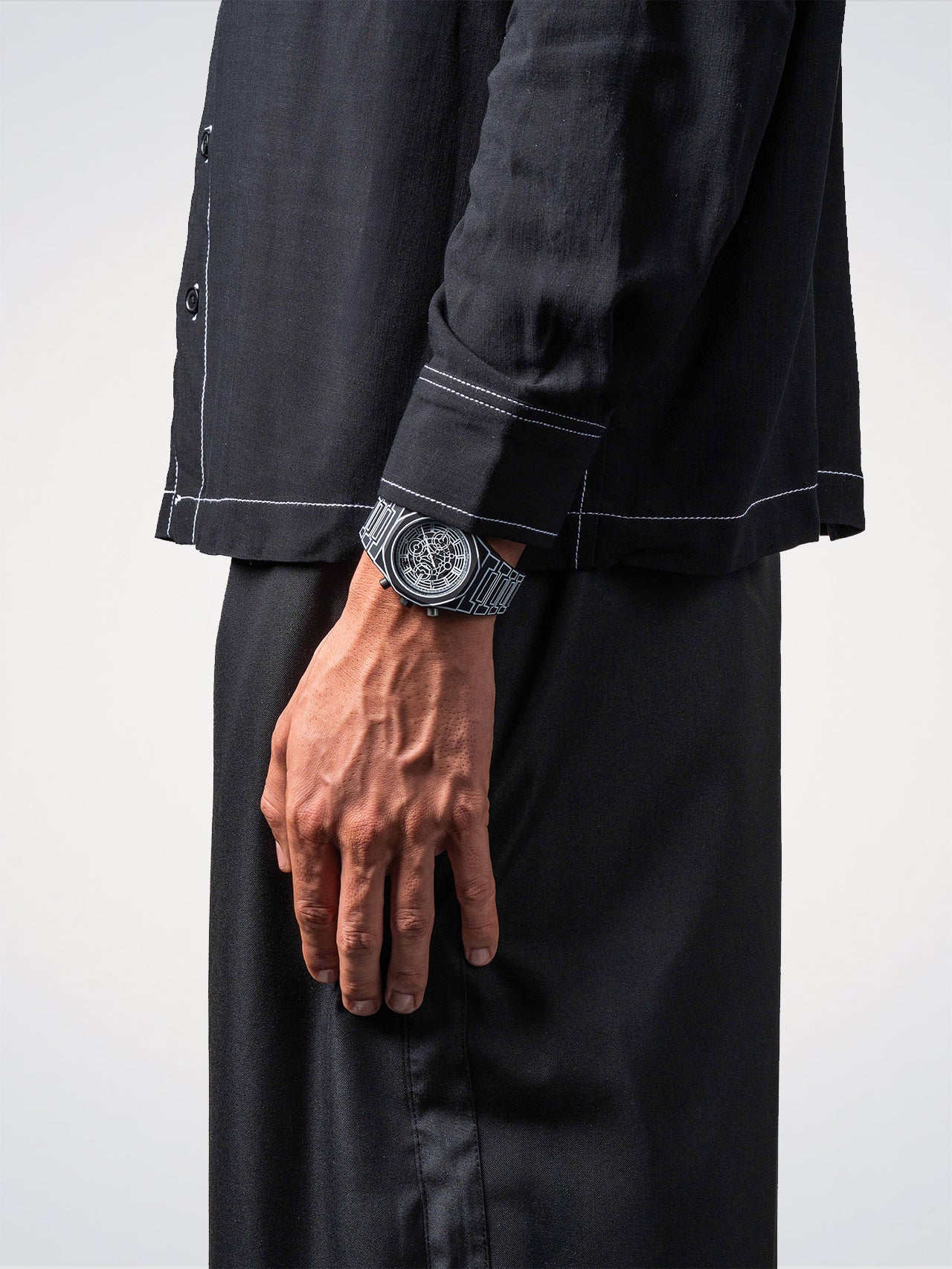 on-wrist view