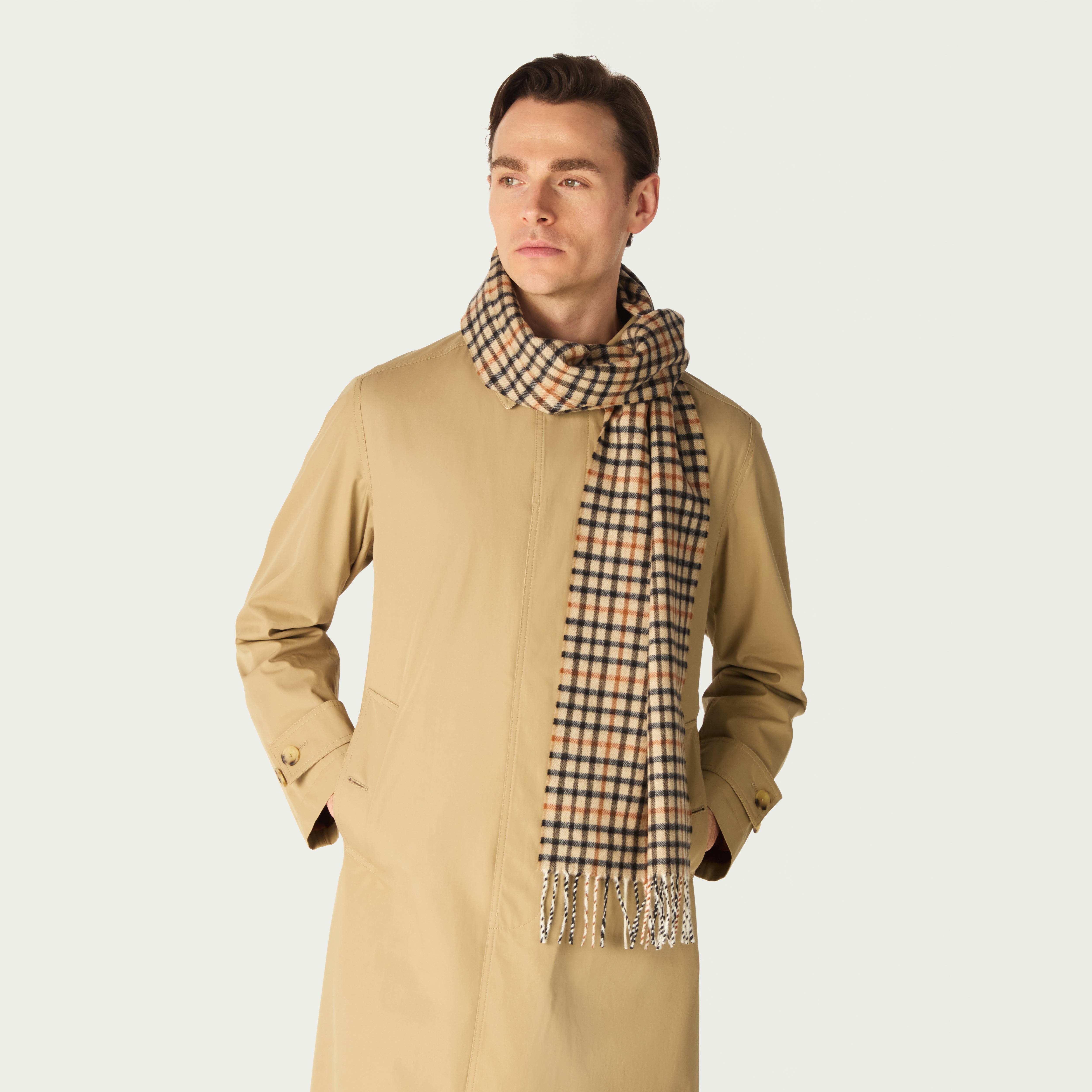 Folded scarf texture