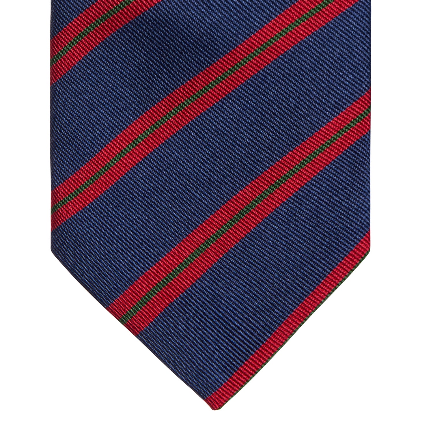 Burgundy, navy and yellow stripe
