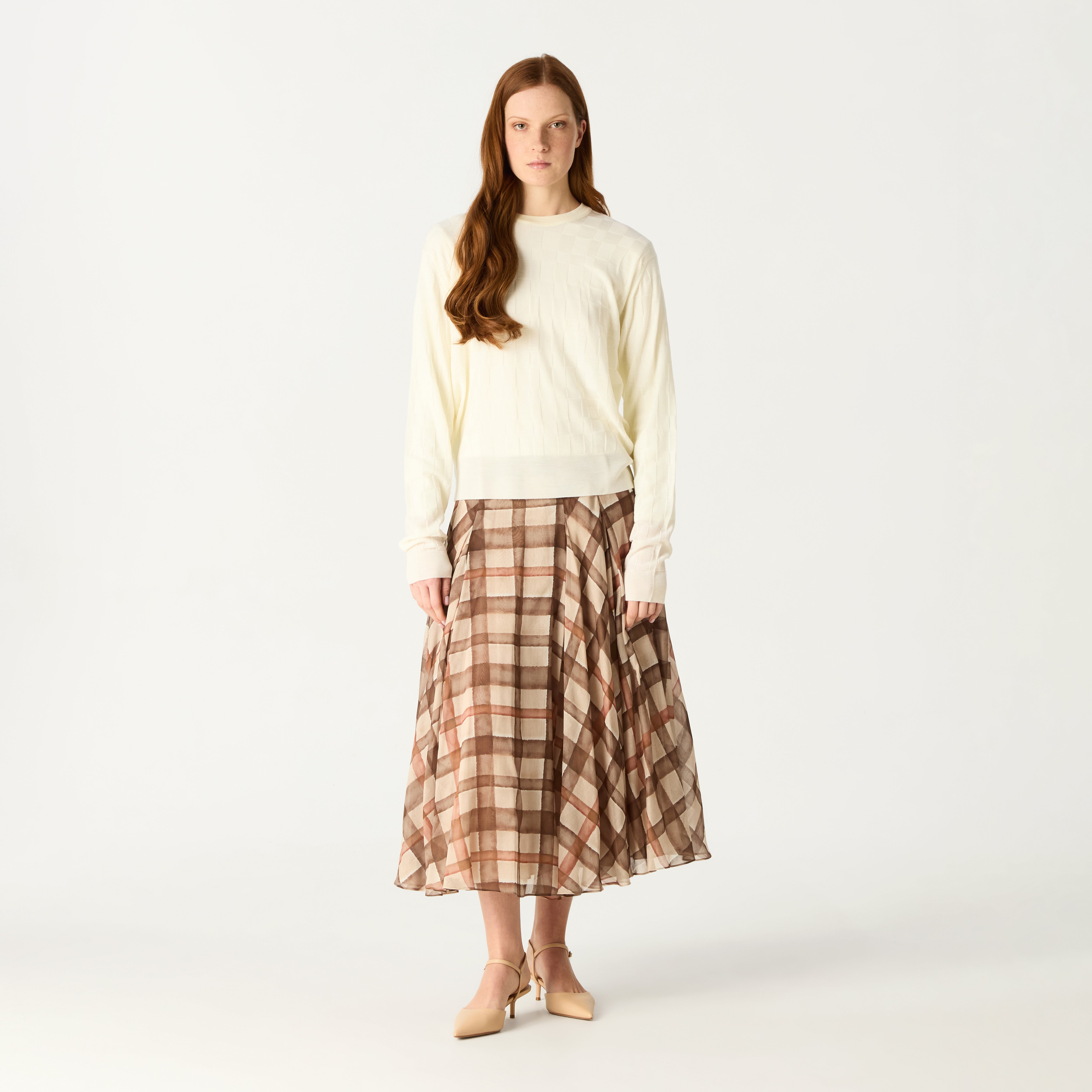 Housecheck Midi Skirt