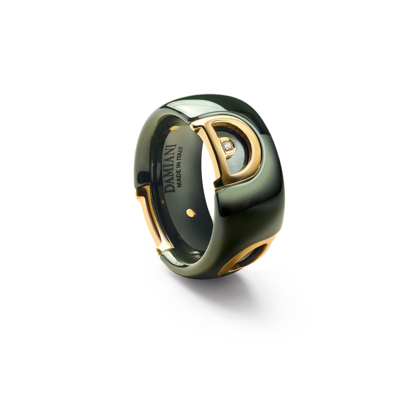 Dark ceramic and yellow-gold variant