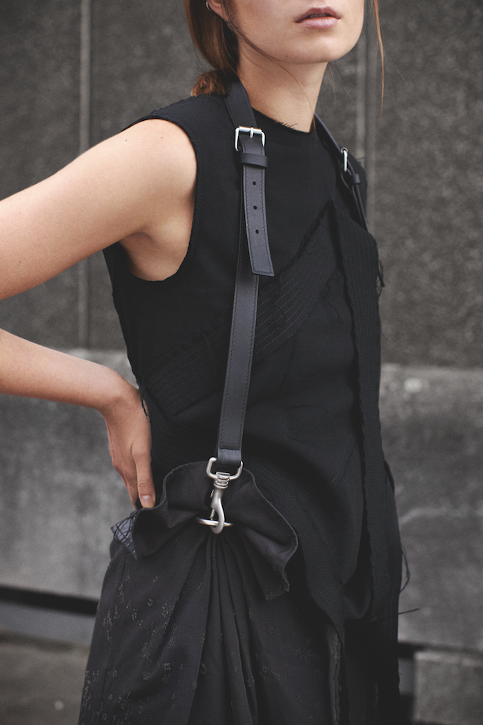 strap and volume detail