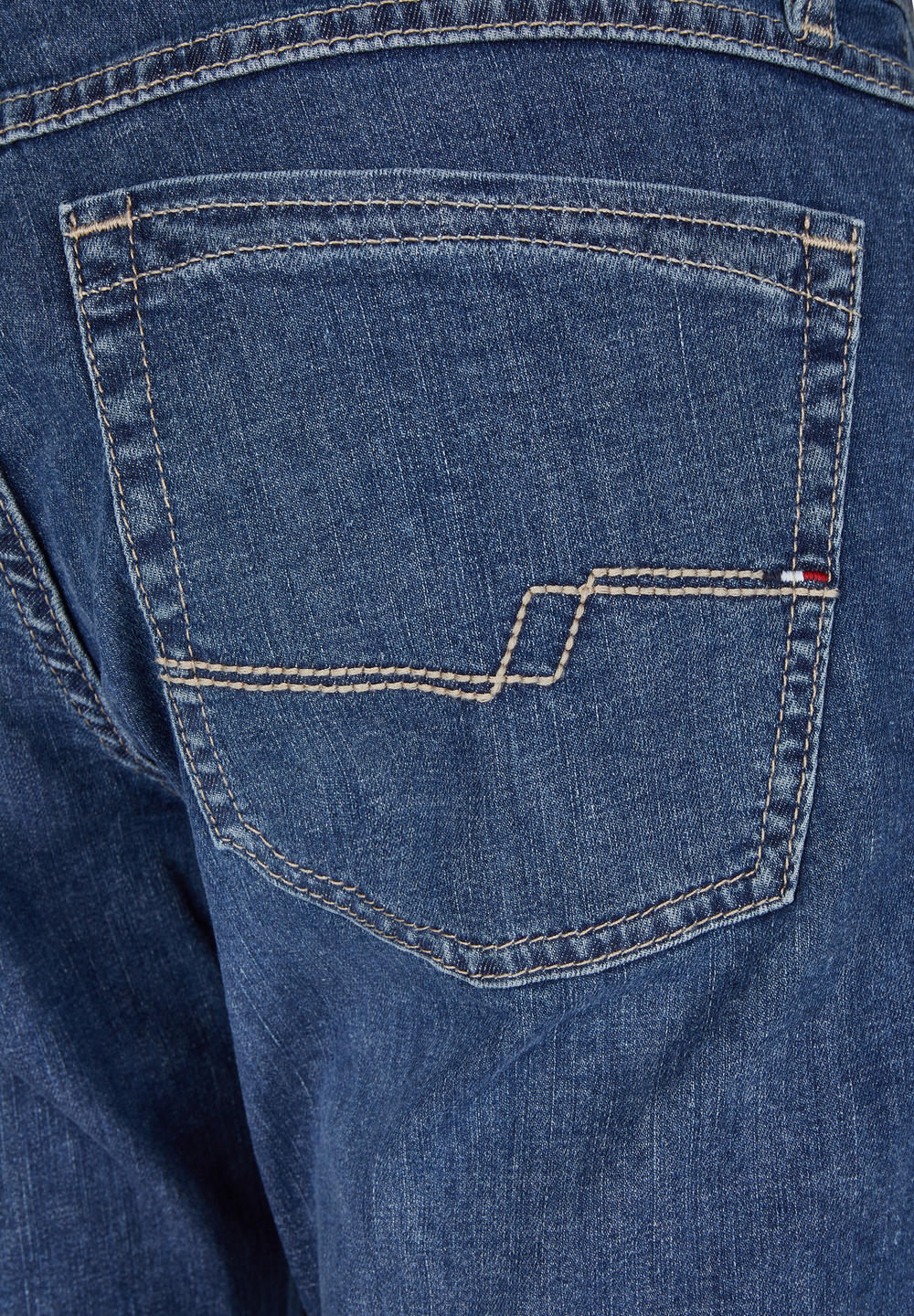 Denim texture closeup