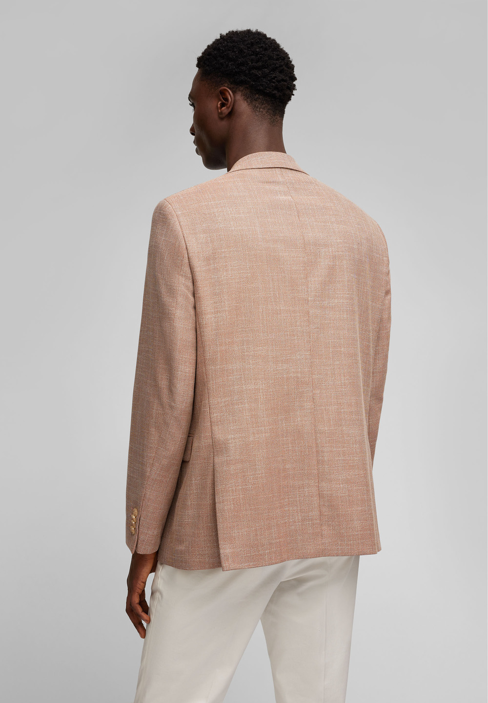Lapel and shoulder detail