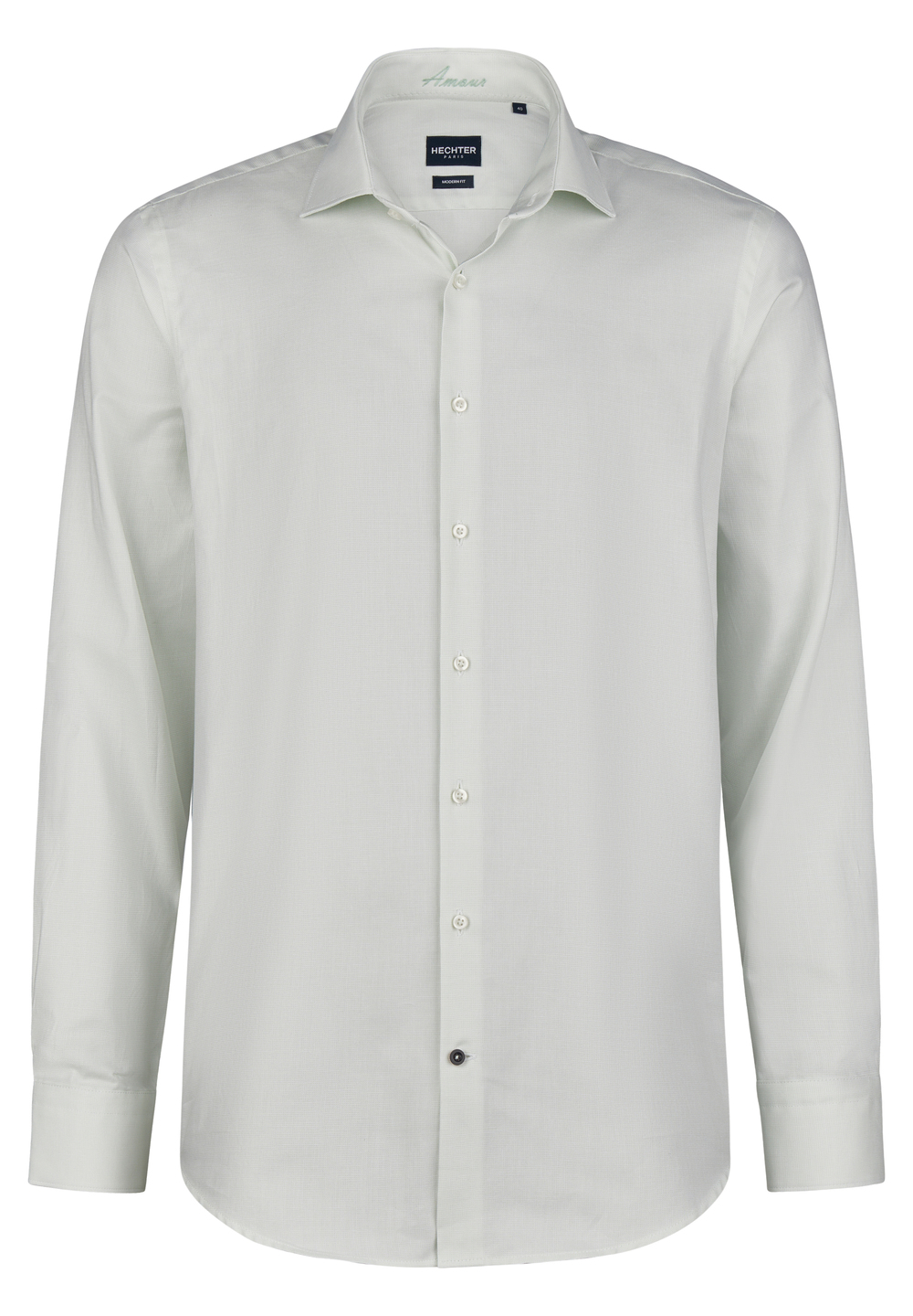 Modern Fit Shark-Collar Dress Shirt