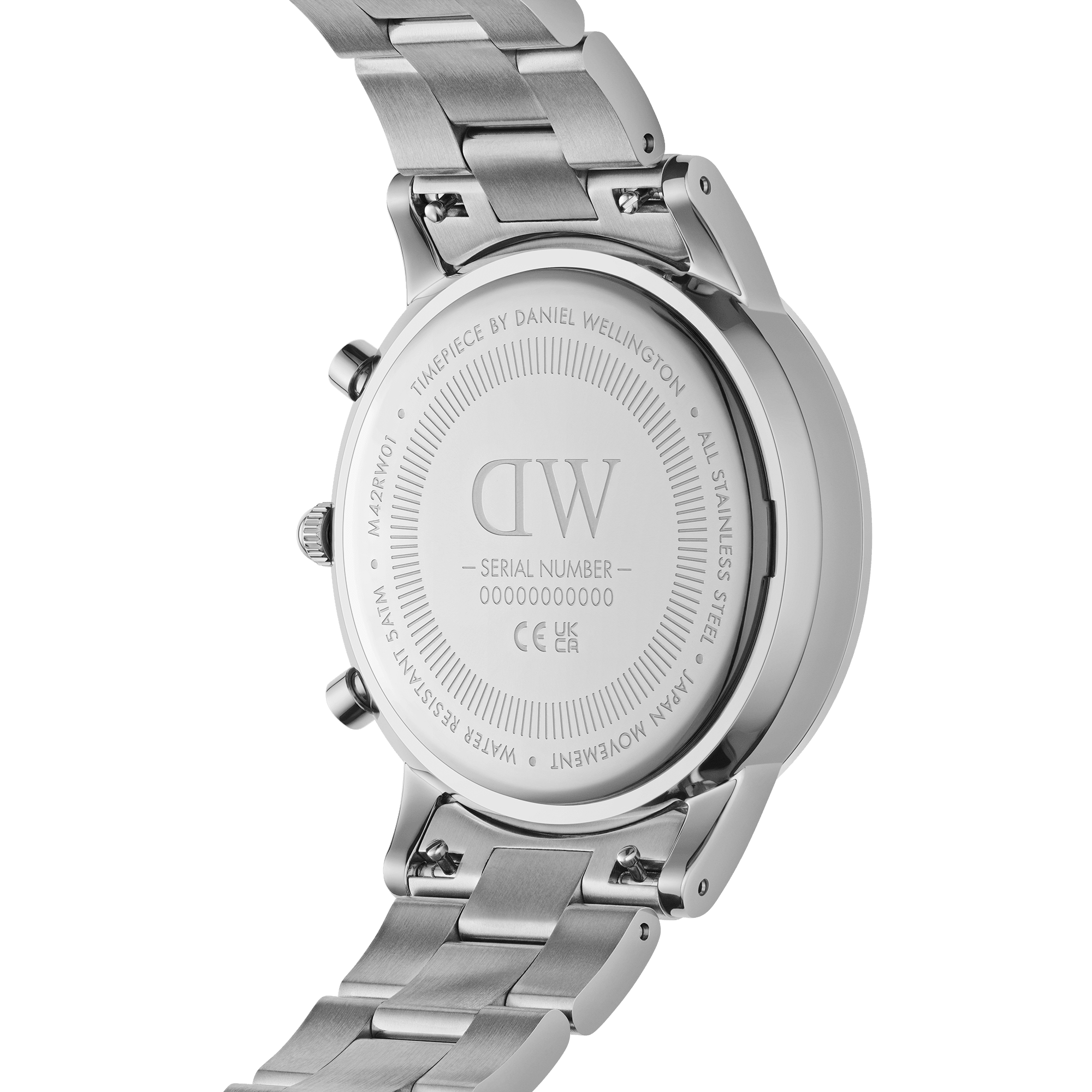 Iconic Chronograph Link — wrist or scale view