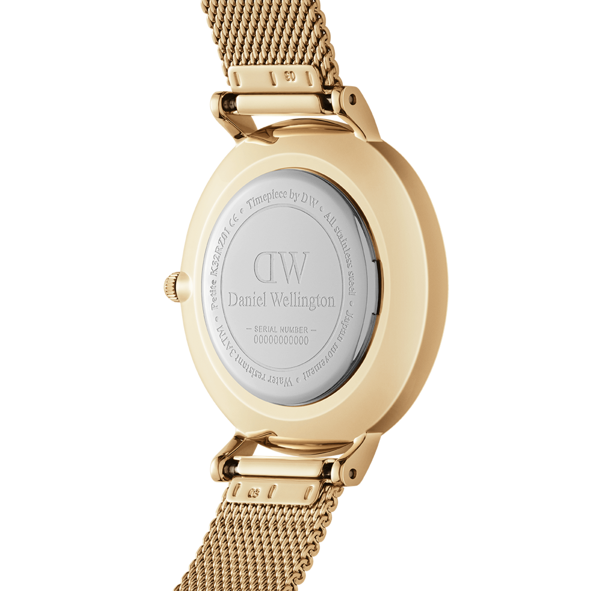 Petite Evergold — dial or material close-up