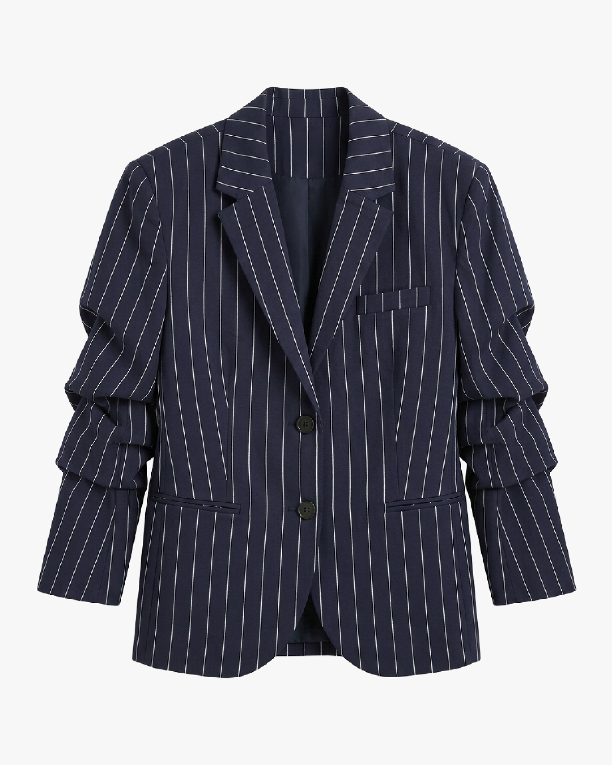 Cinched Sleeve Boxy Blazer official angle 4