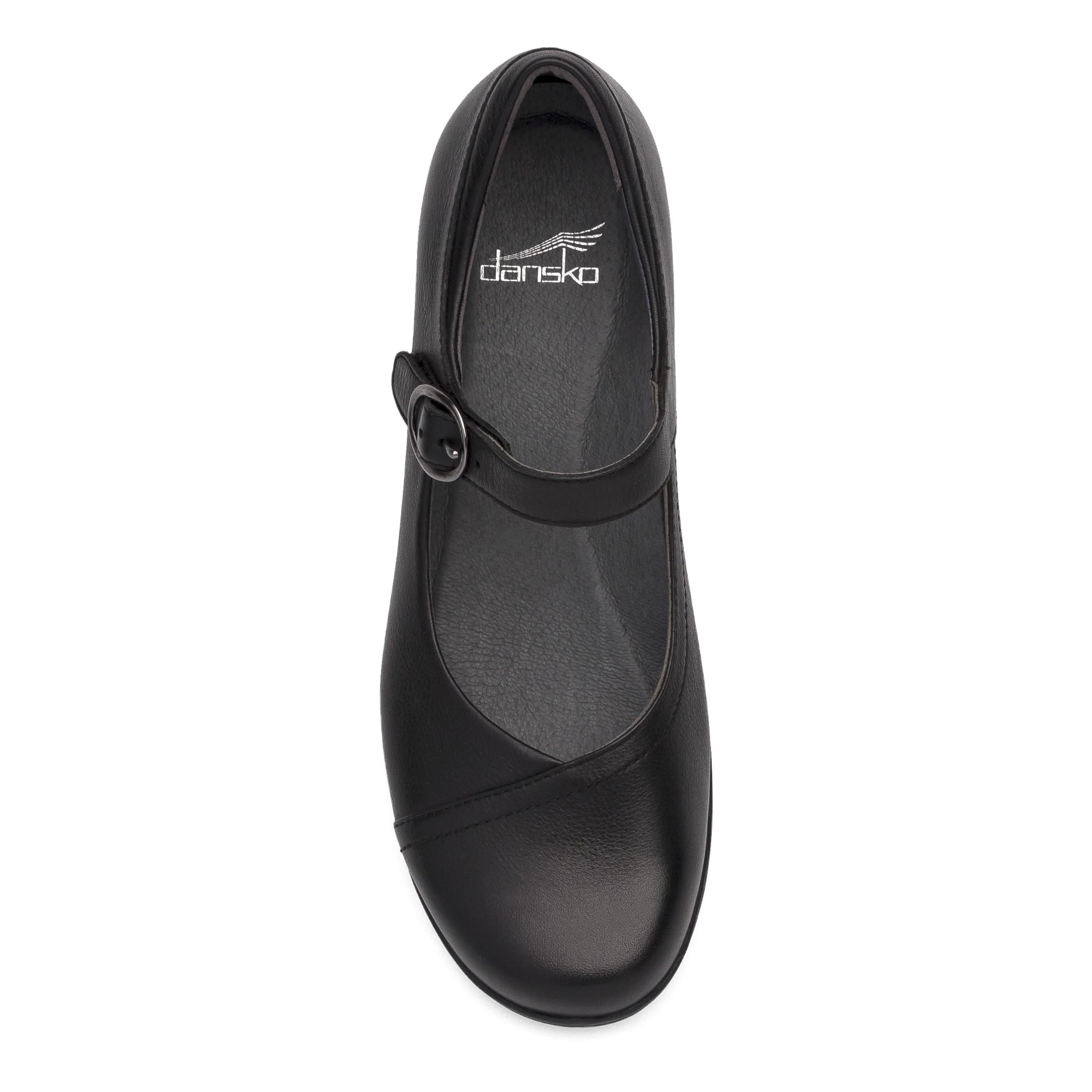Top view of the contoured footbed
