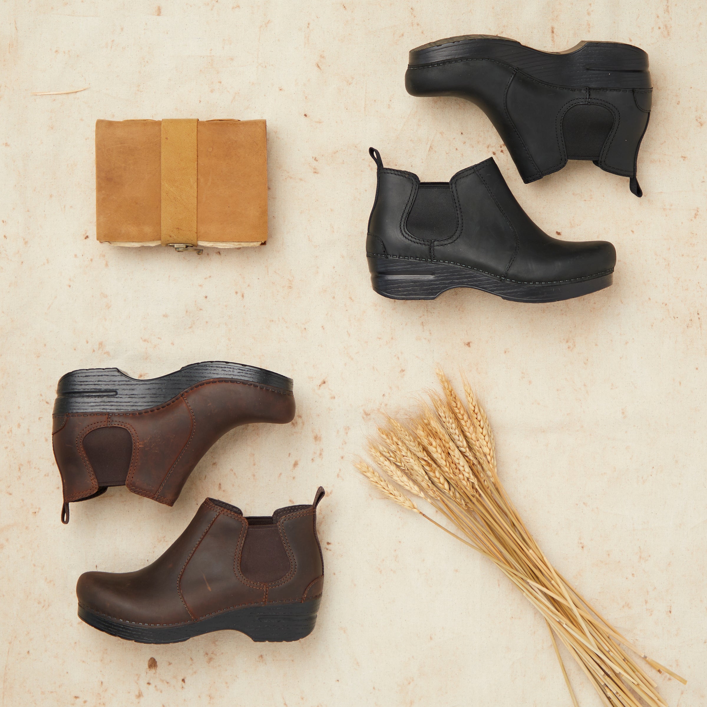 Rocker outsole and heel detail