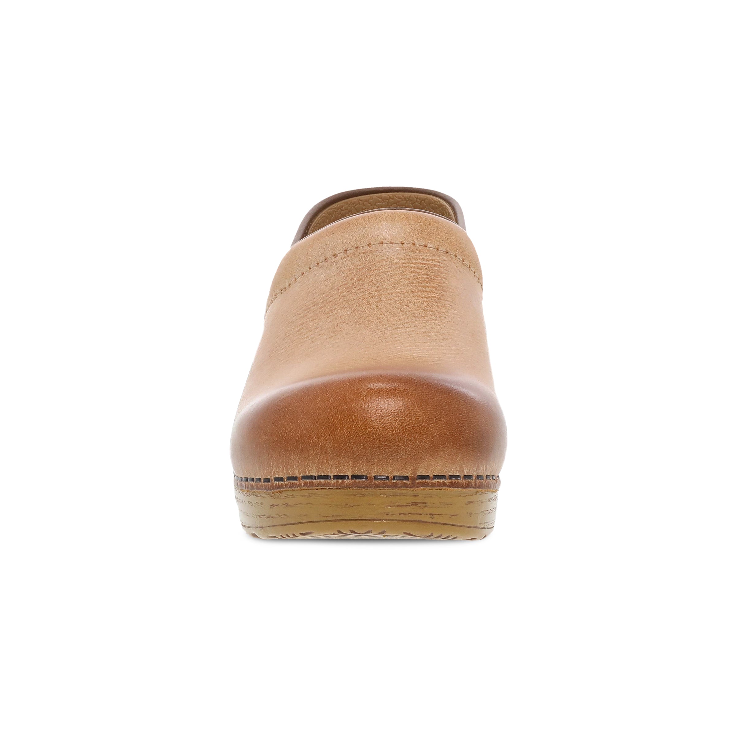 Front view with roomy reinforced toe box