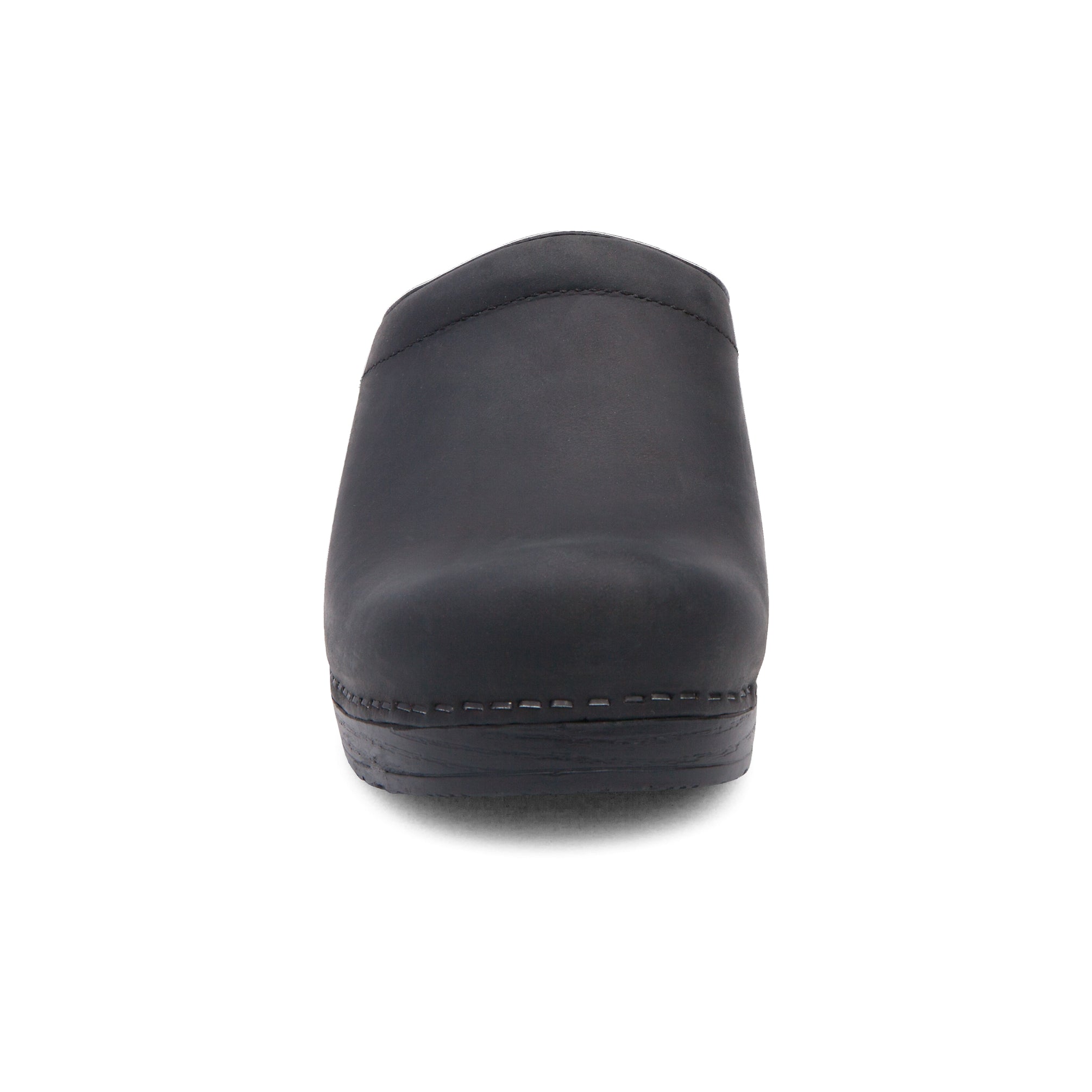 Front view with rounded toe box
