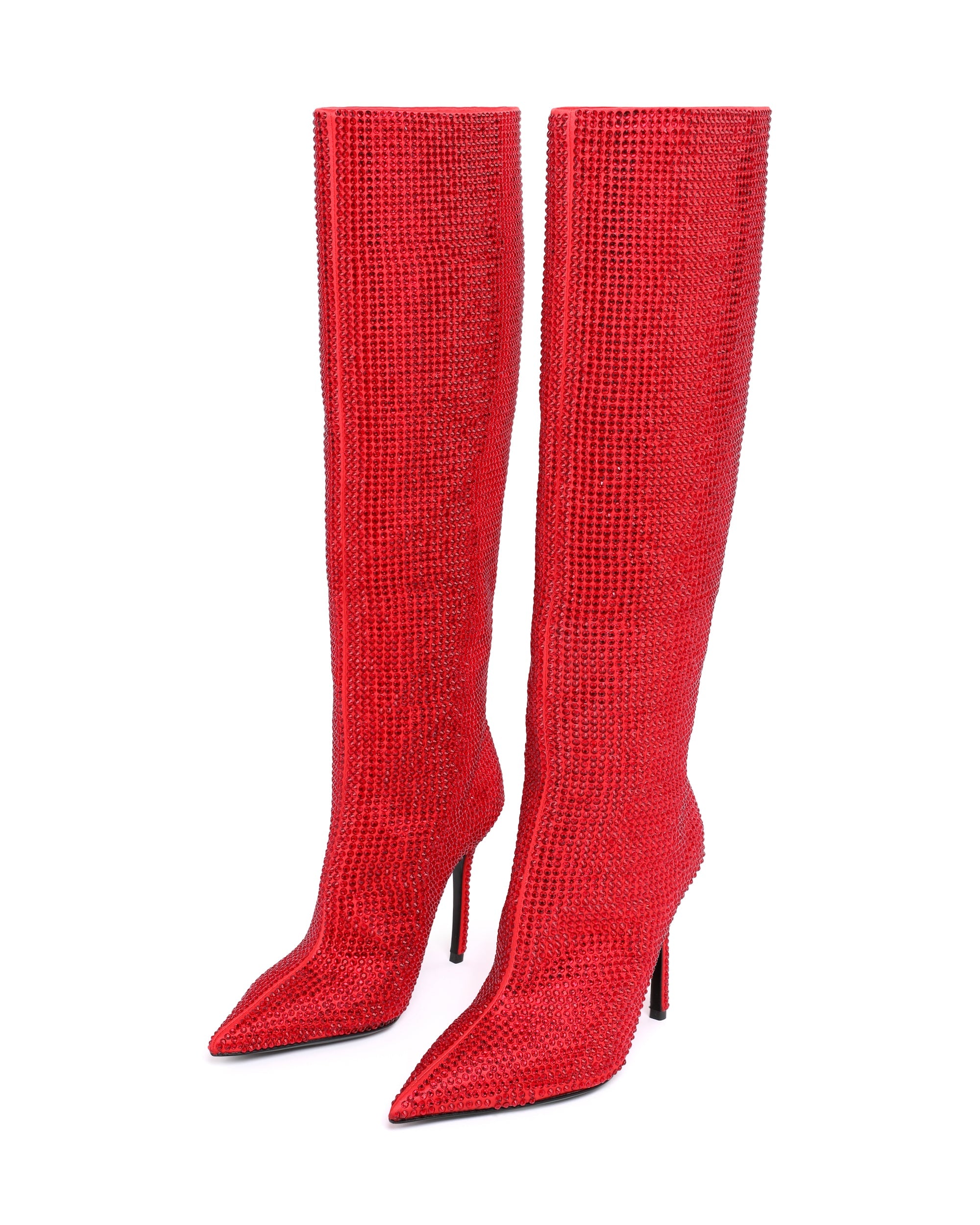 red pair front view