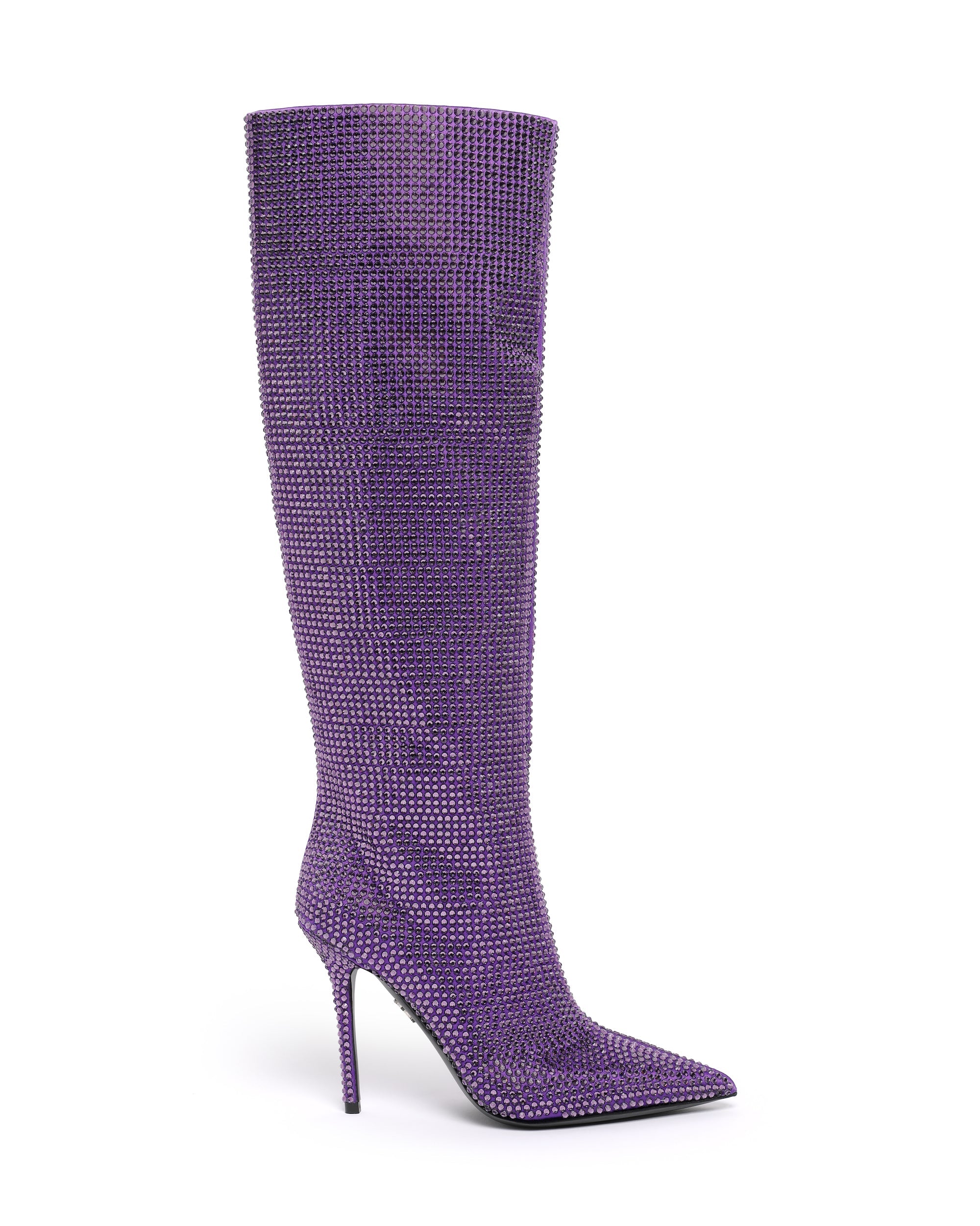 purple crystal boot