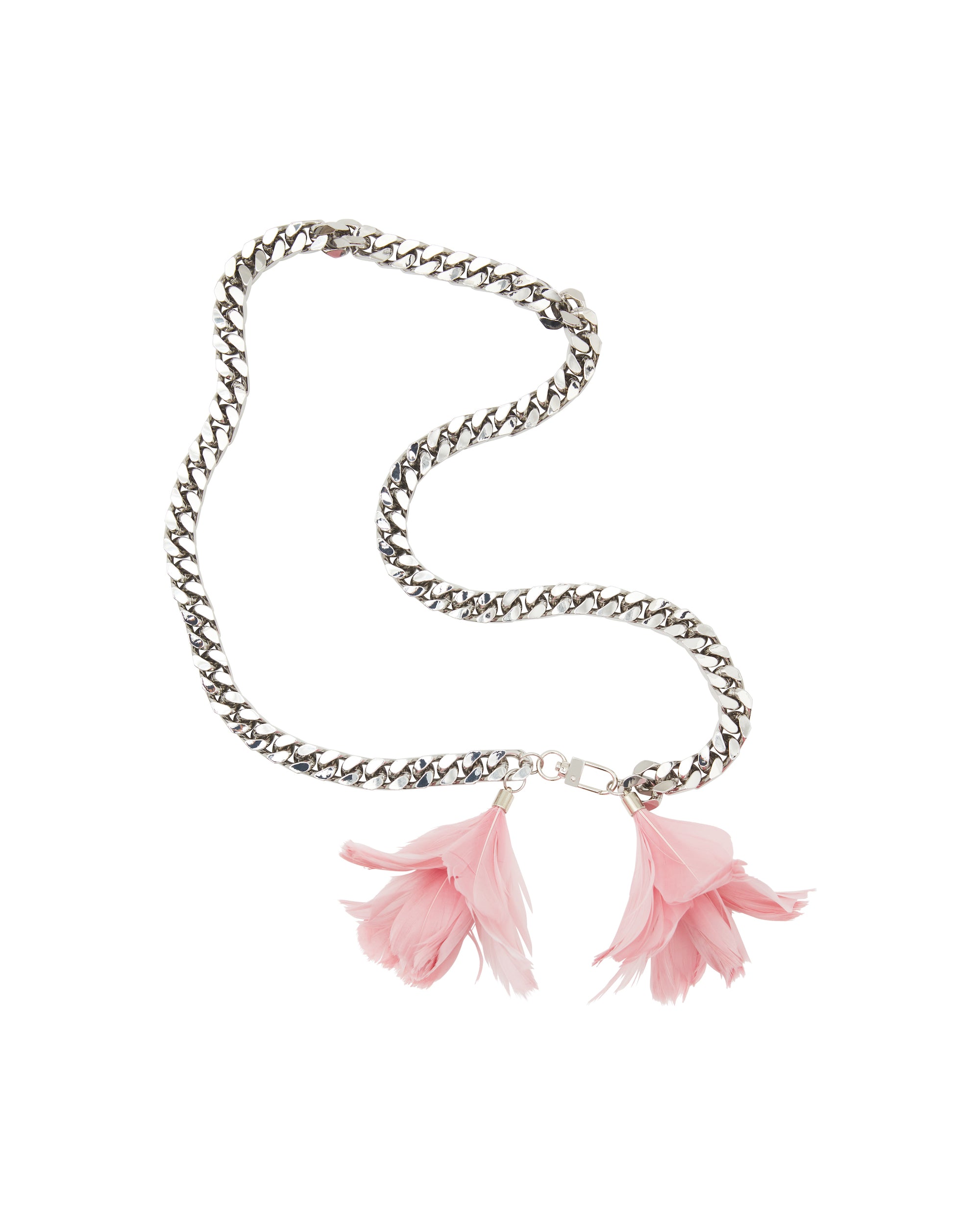 Feather Flower Chain Belt