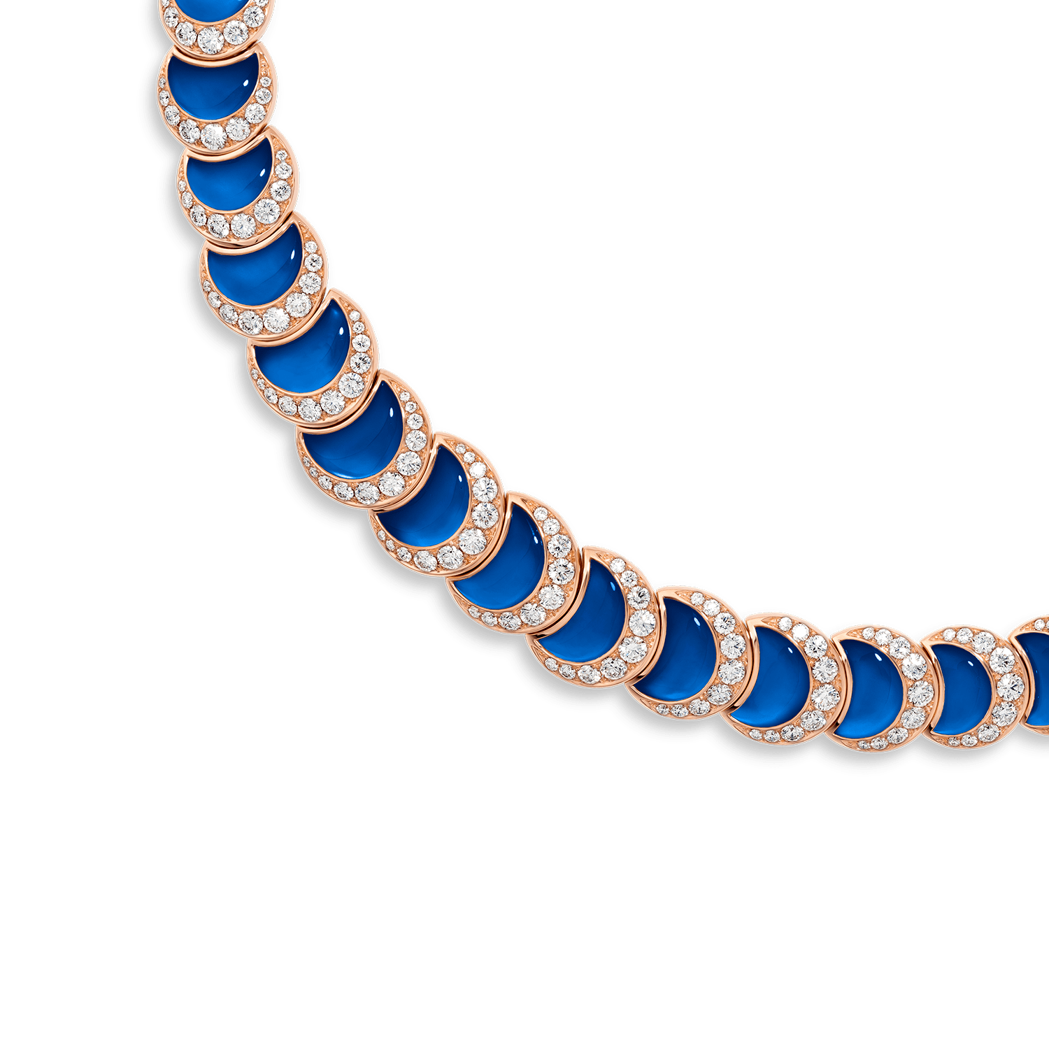 Fortuna creole necklace detail
