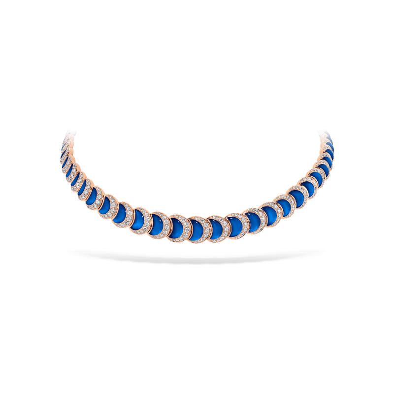 Fortuna necklace and disc pendant