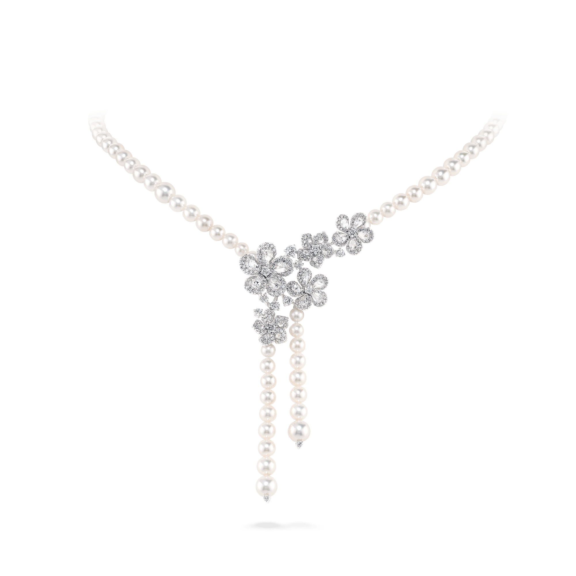 Miss Daisy pearl drop necklace
