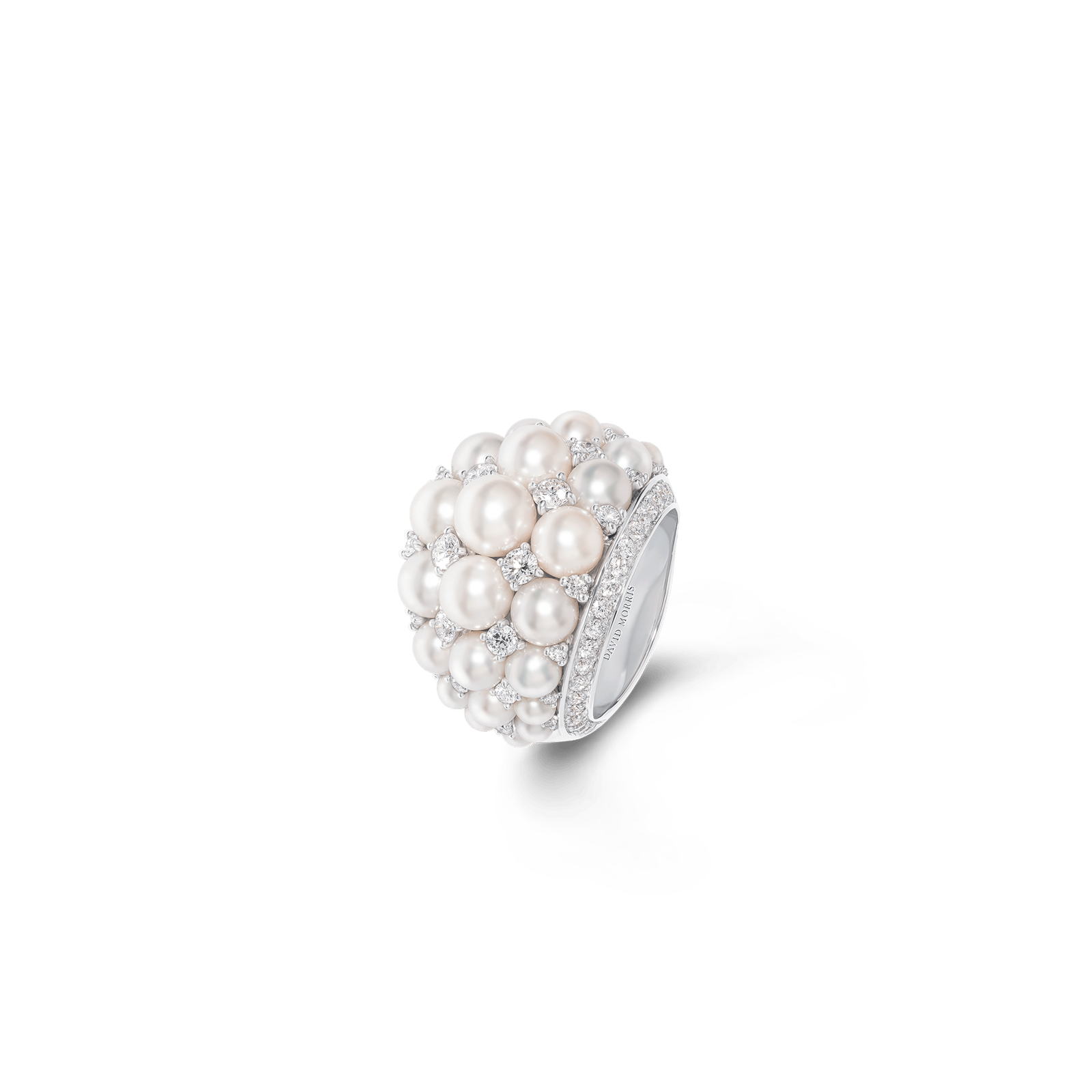 Pearl Rose Deco ring