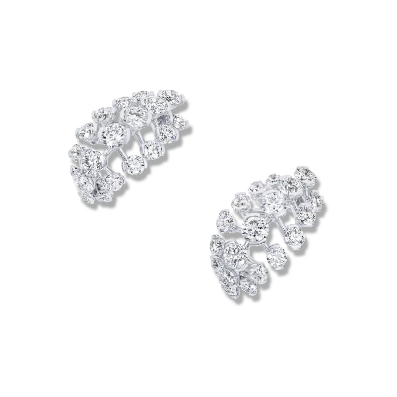 Riviera hoop earrings, alternate