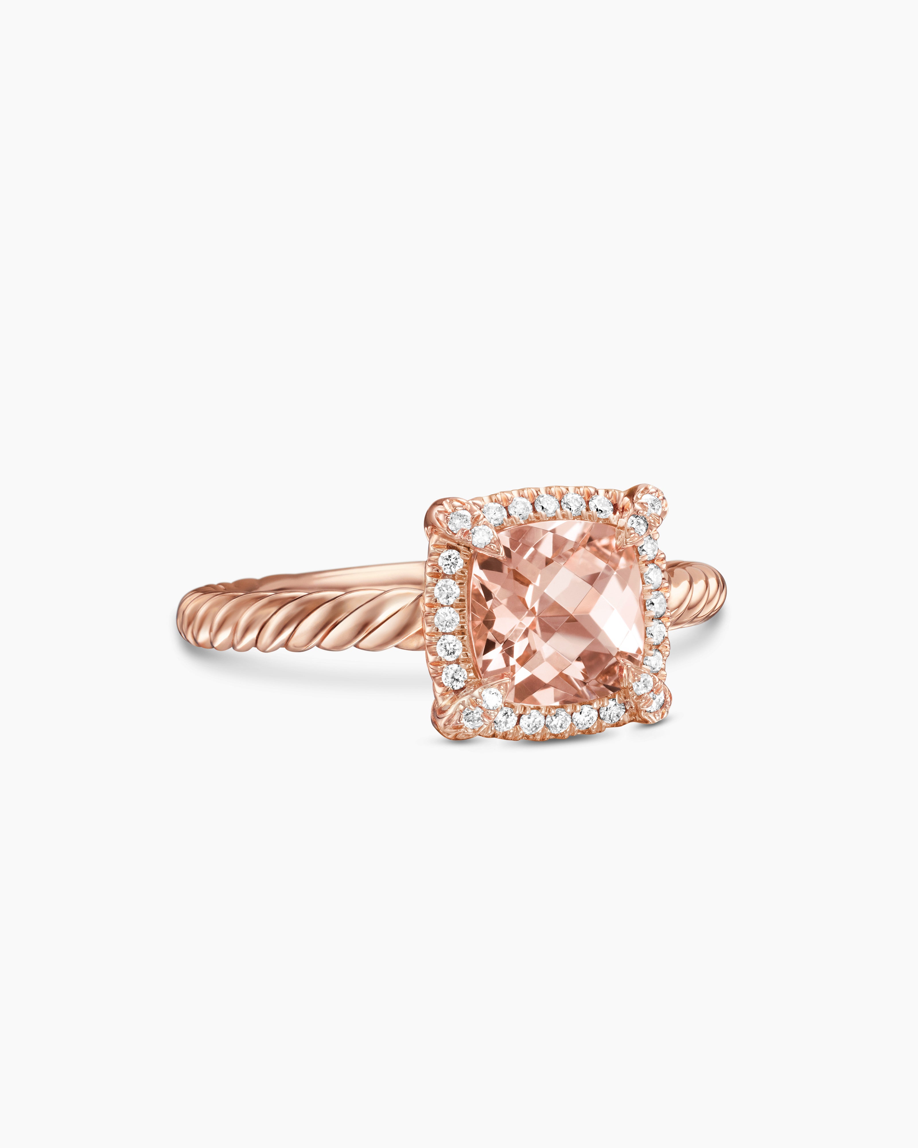 Châtelaine Pavé Bezel Ring, product view