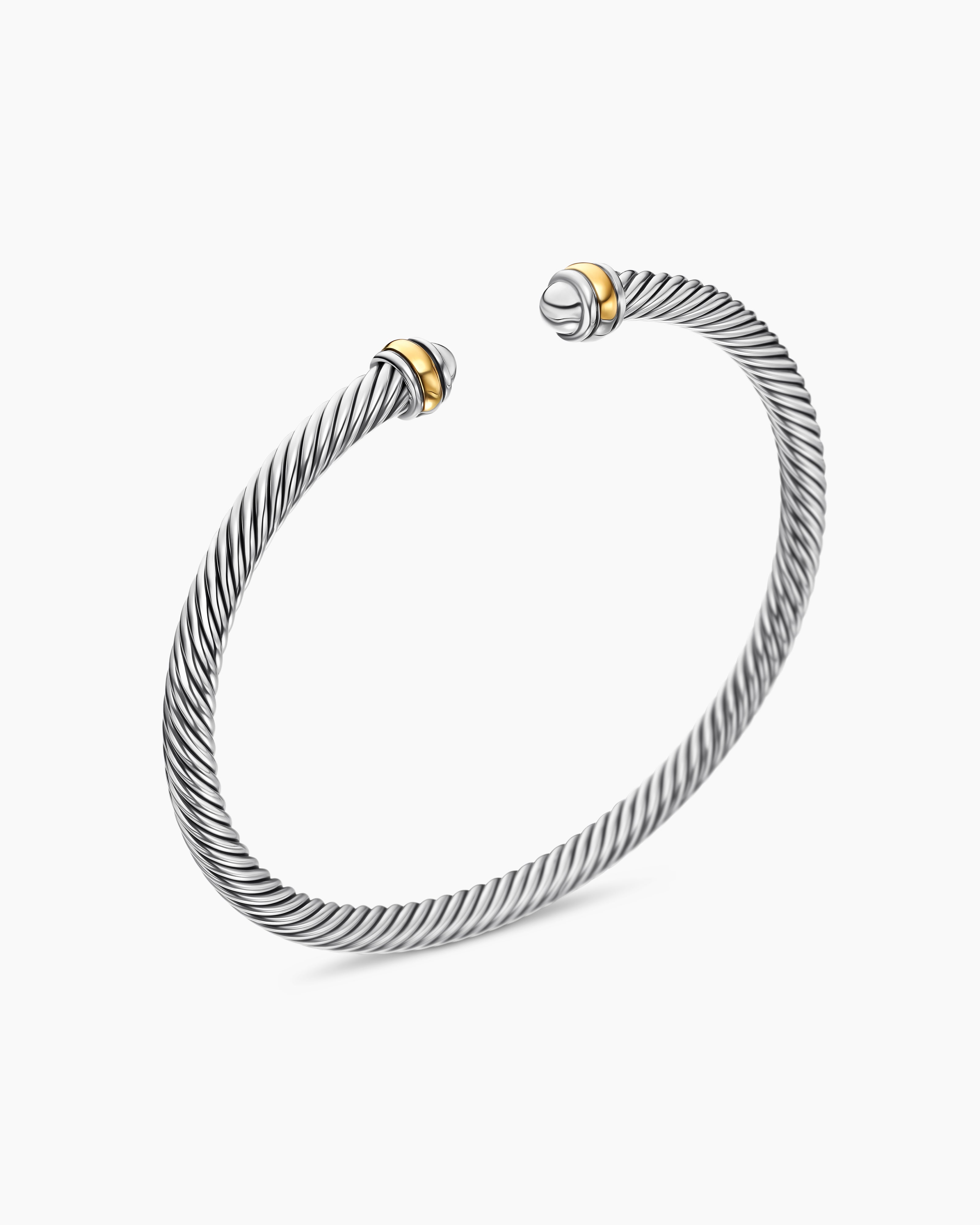 Classic Cable Bracelet, alternate detail view