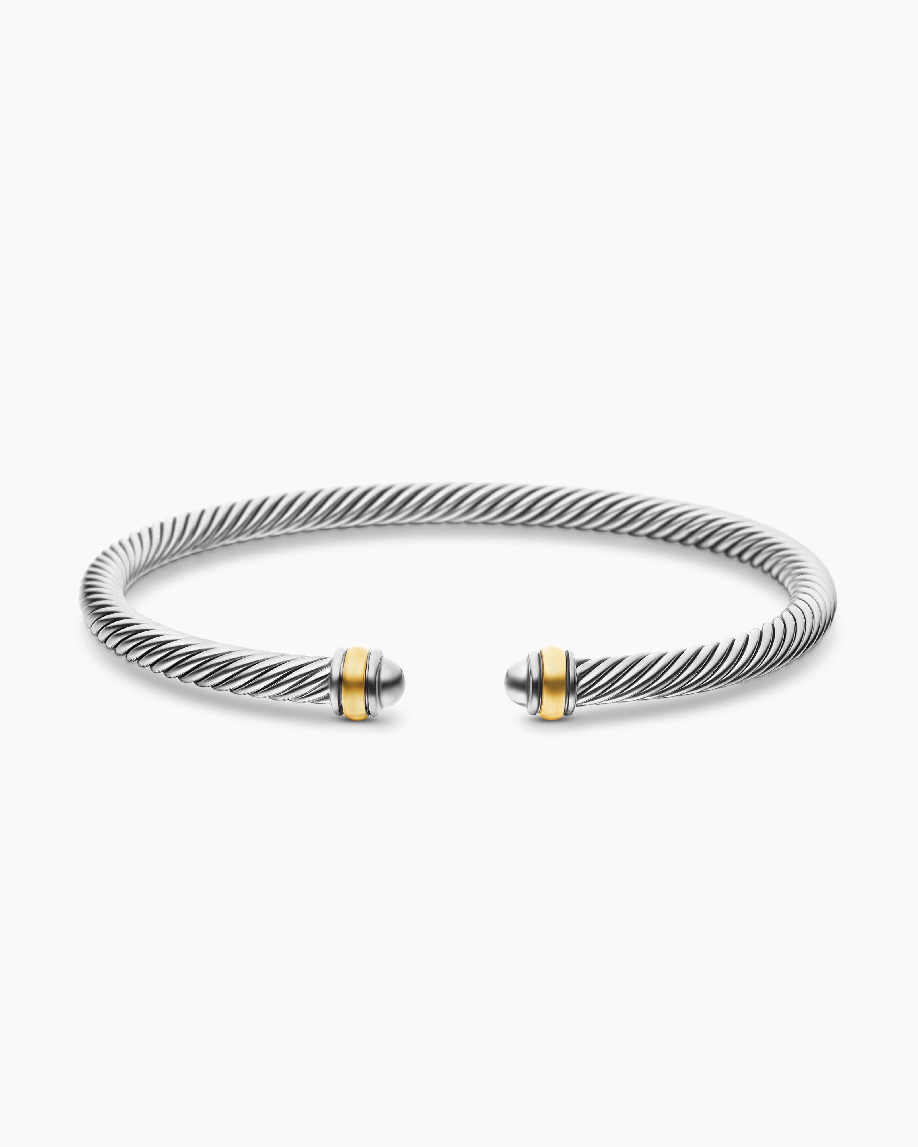Classic Cable Bracelet, alternate detail view