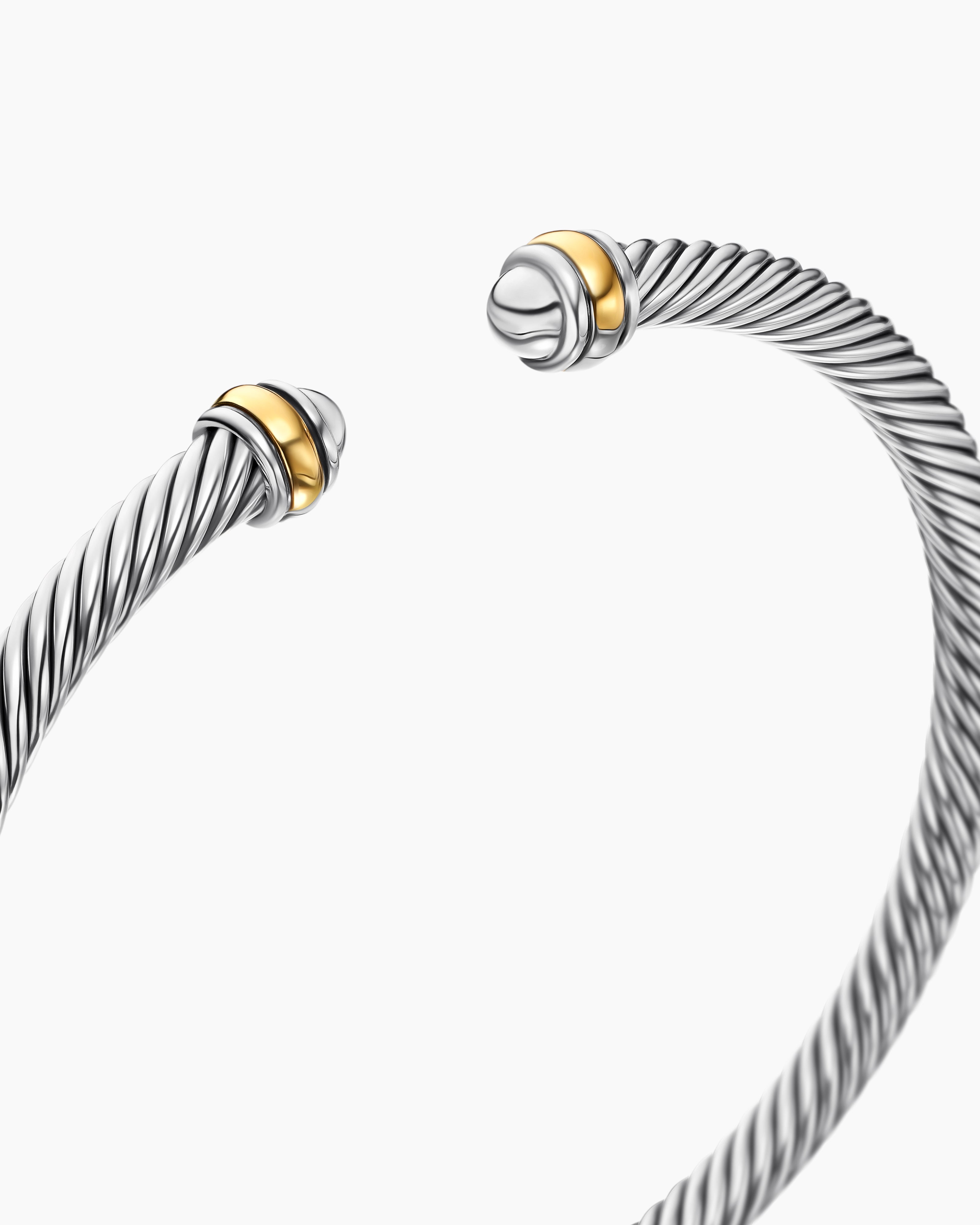 Classic Cable Bracelet, alternate detail view