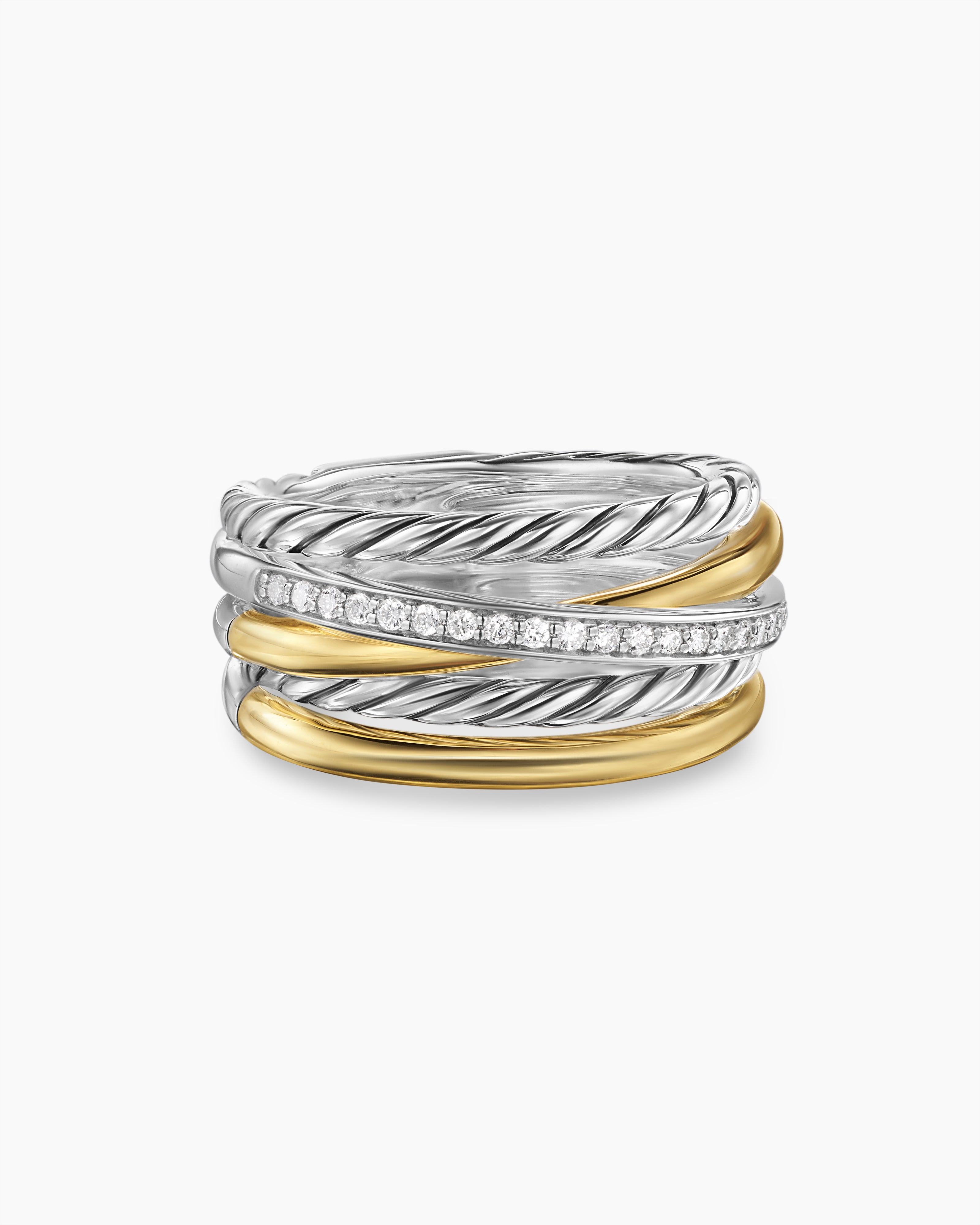Crossover Five Row Ring