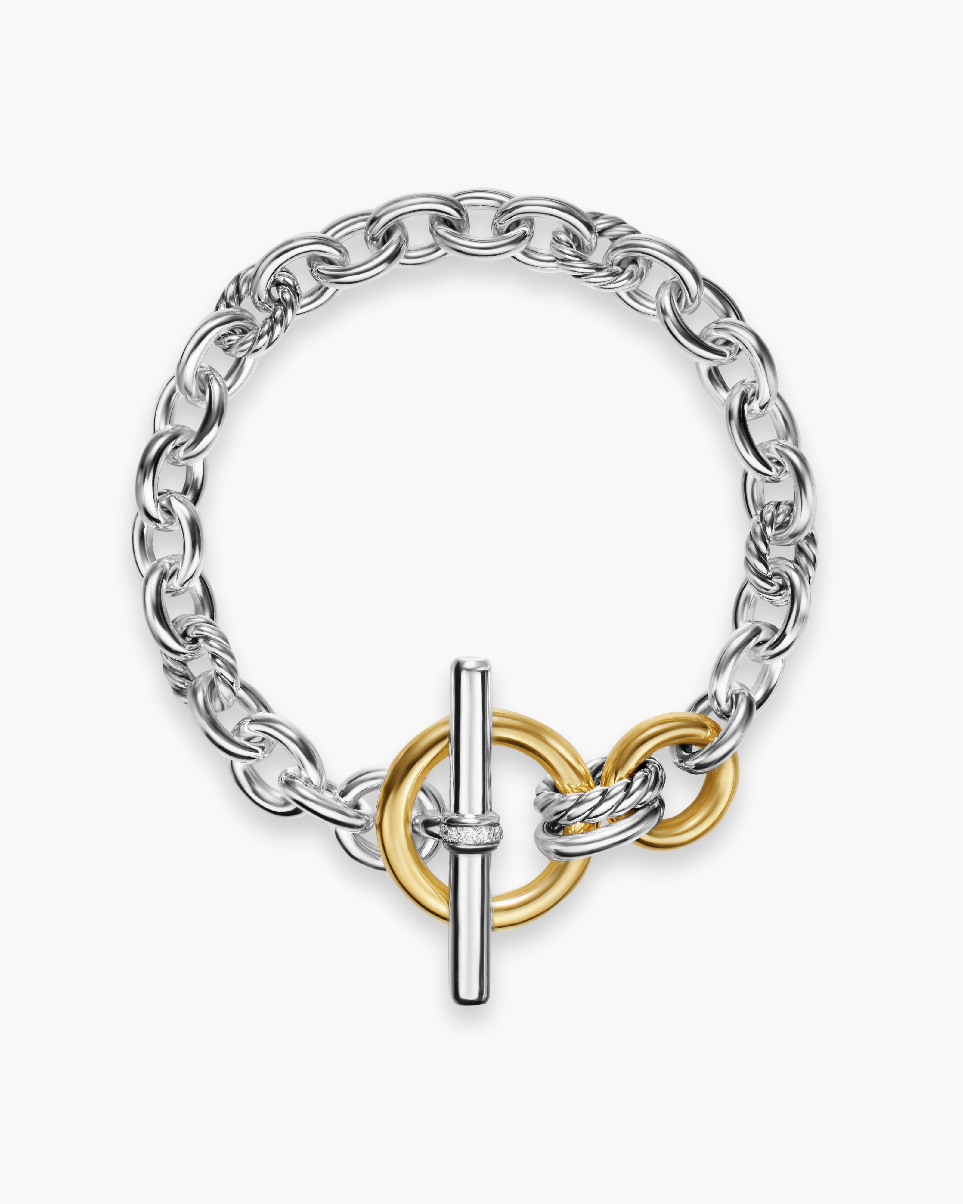 DY Mercer Toggle Chain Bracelet, alternate detail view