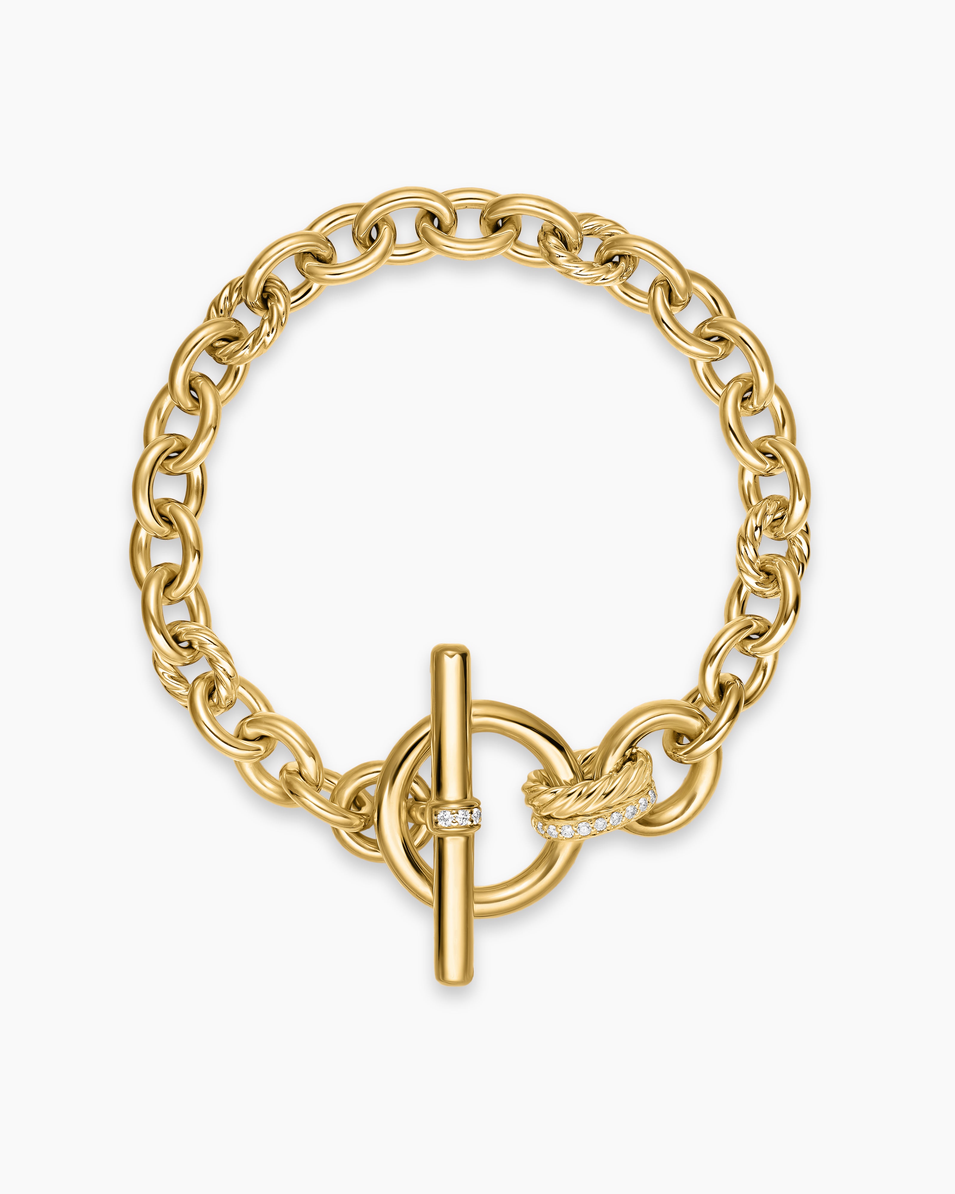 DY Mercer Toggle Chain Bracelet, alternate detail view