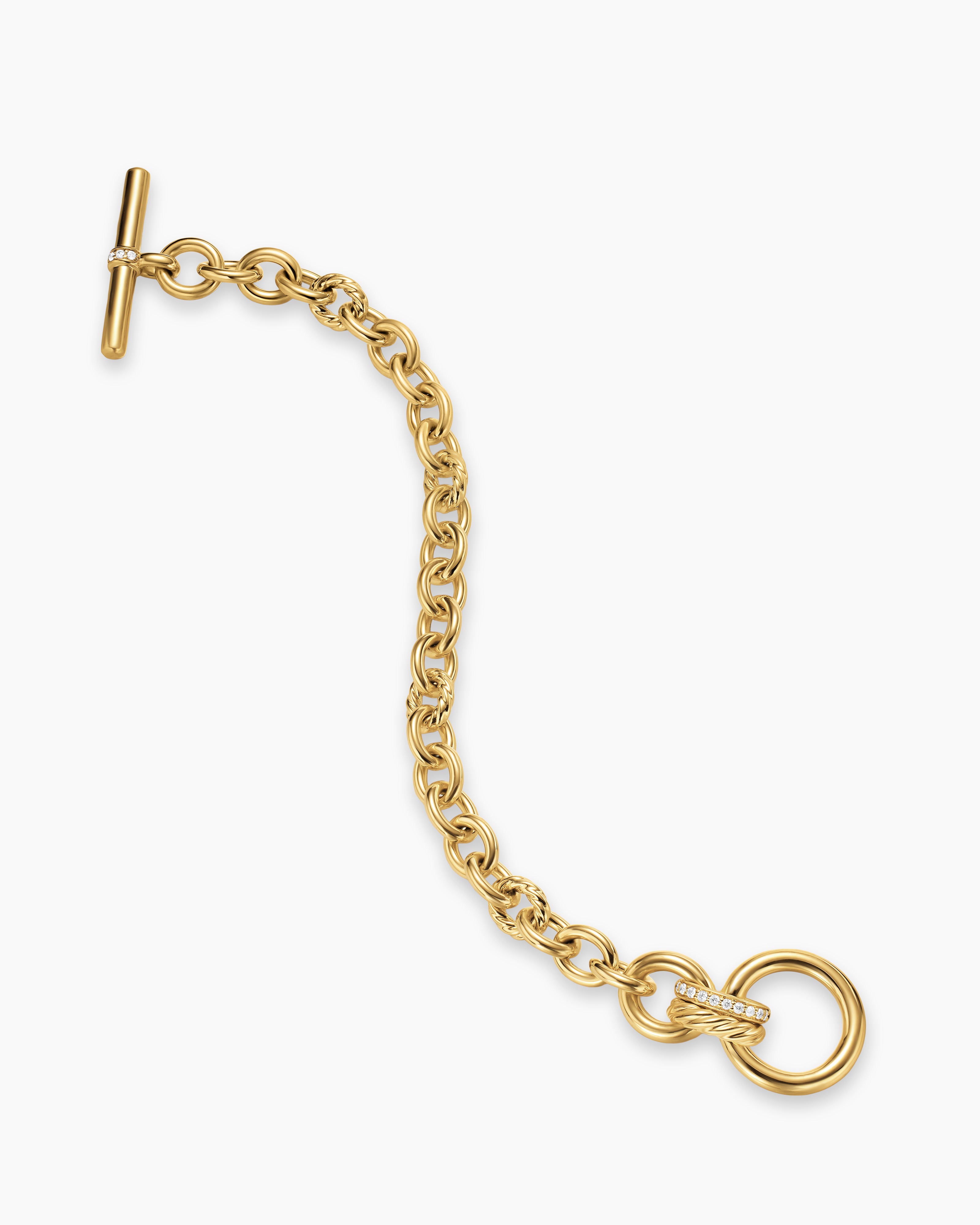 DY Mercer Toggle Chain Bracelet, alternate detail view