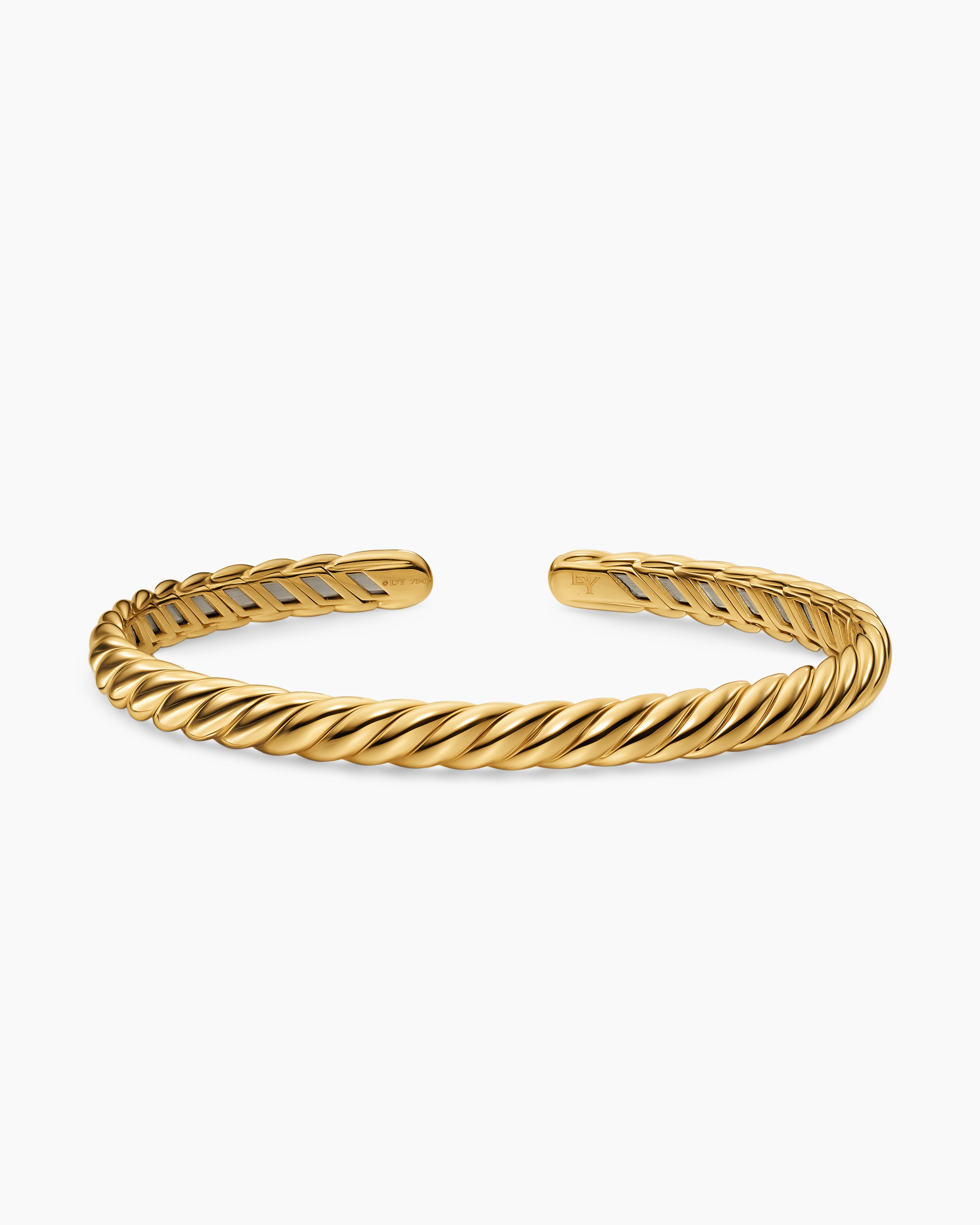 Sculpted Cable Flex Bracelet, alternate detail view