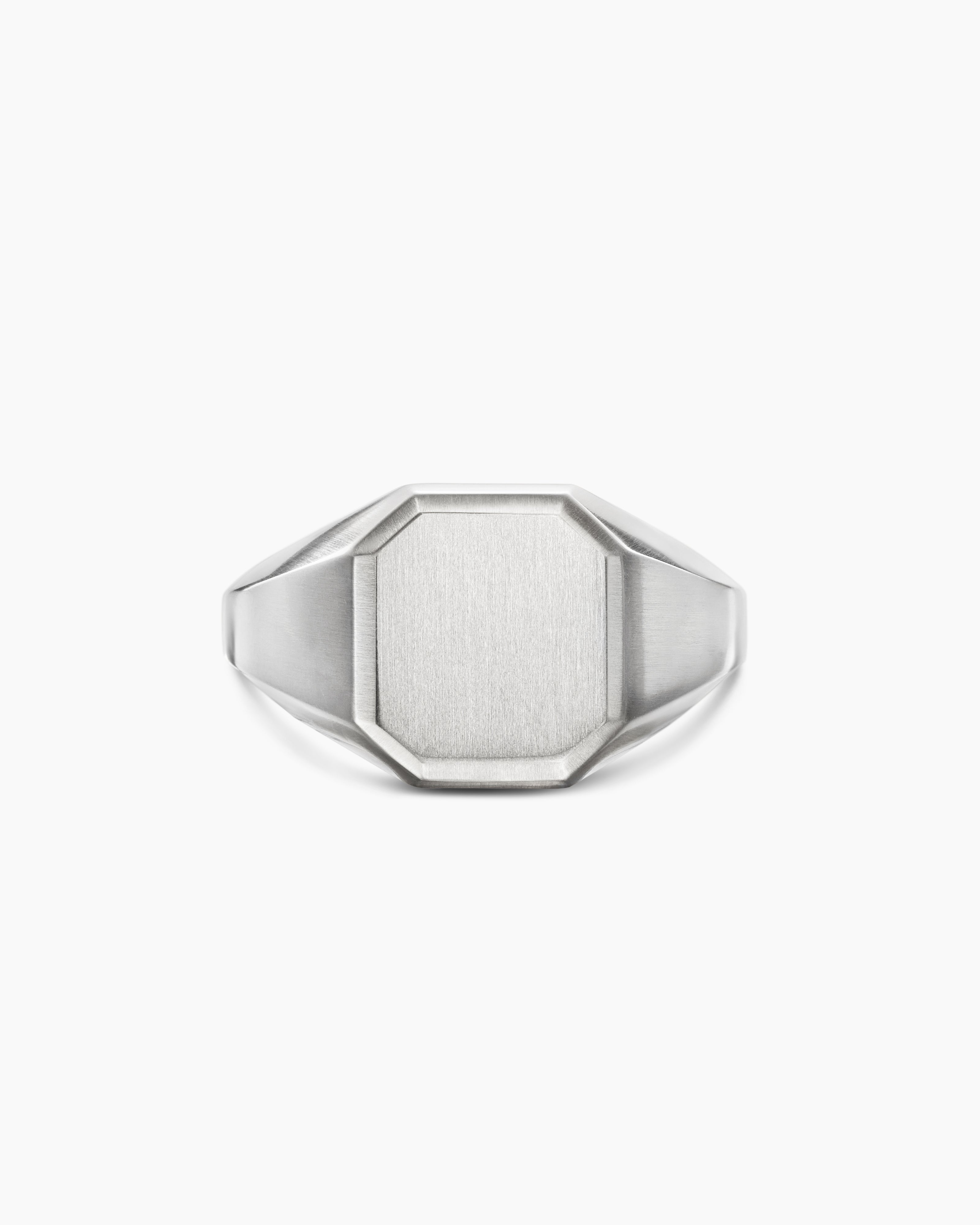 Streamline Signet Ring, alternate detail view
