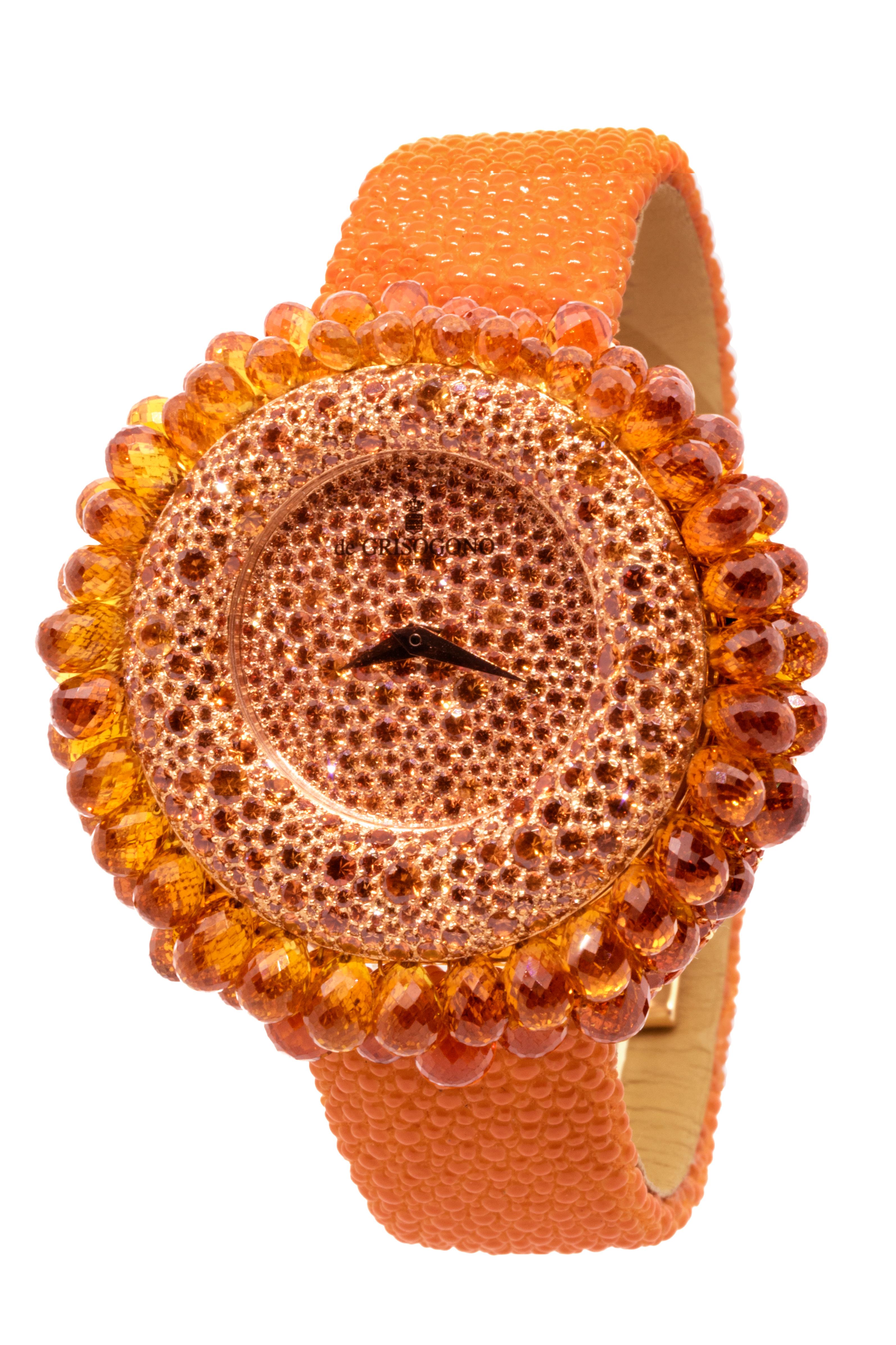Full front view of the Grappoli watch