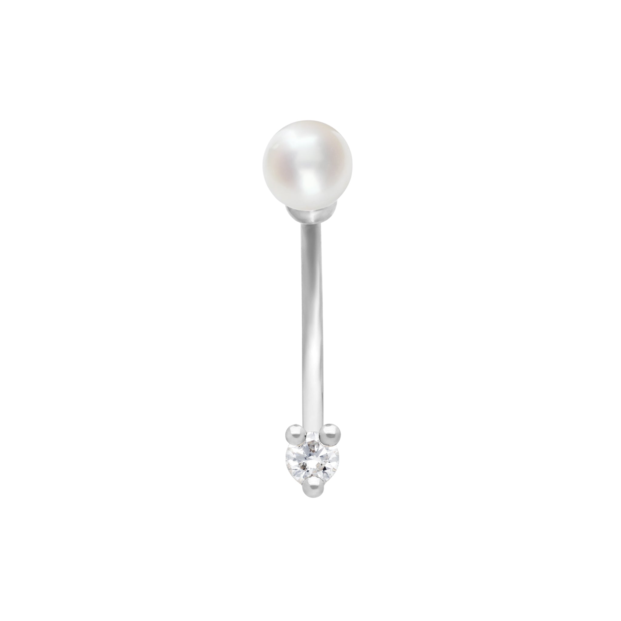 white-gold side profile