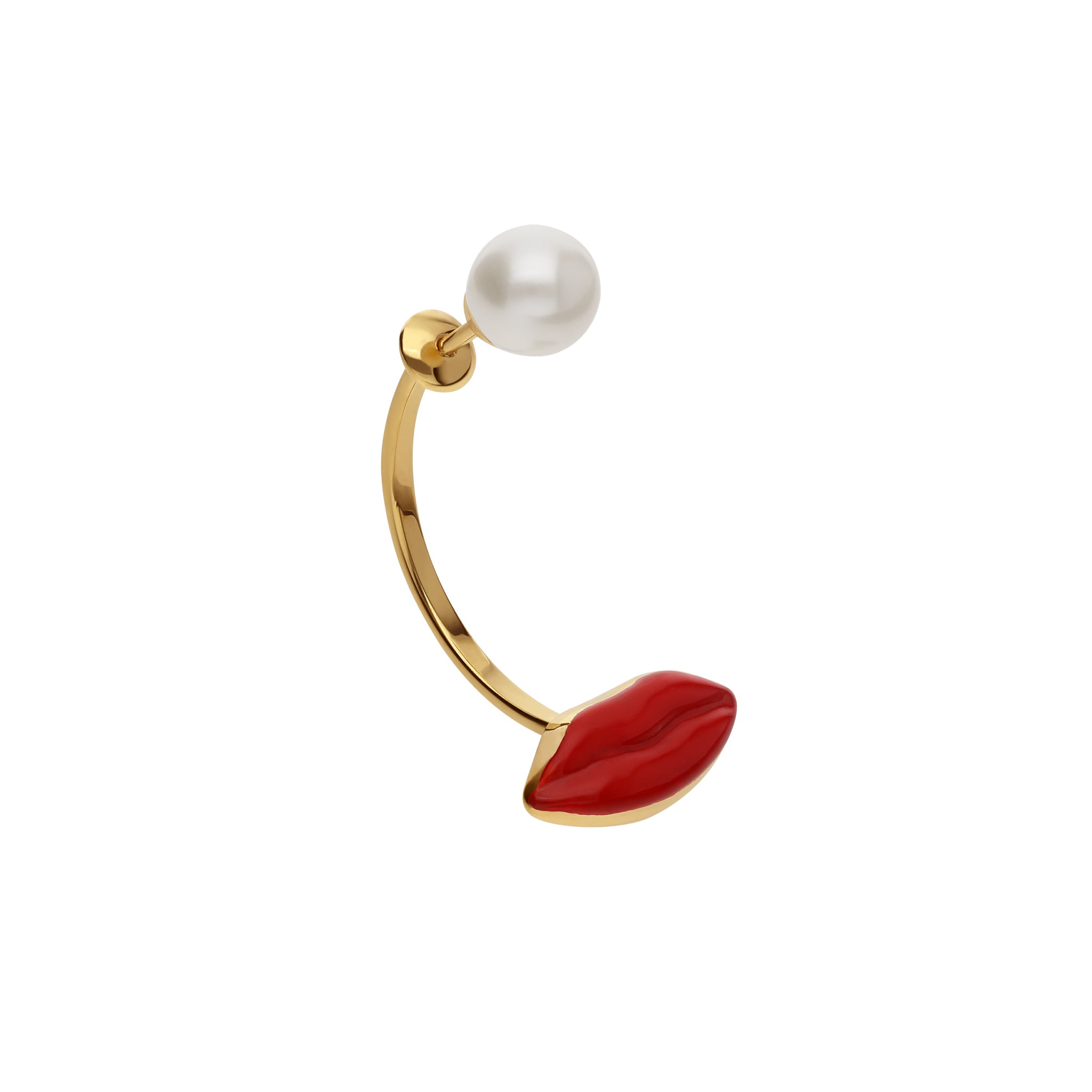 Lips Piercing Earring