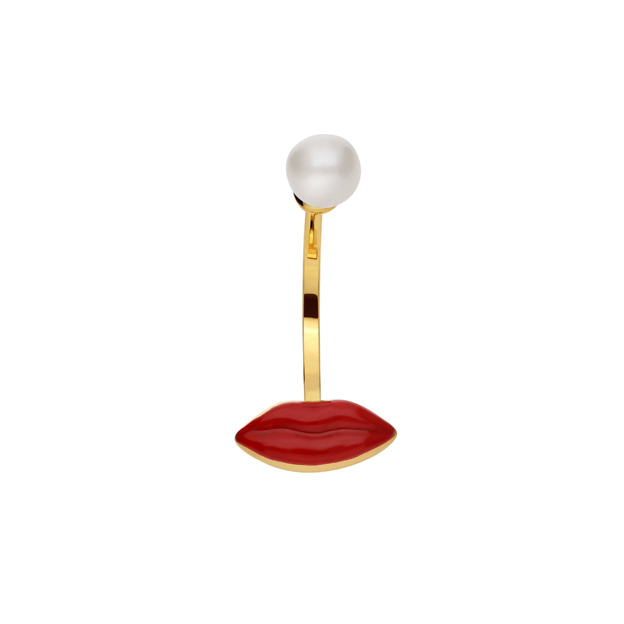 profile with pearl closure