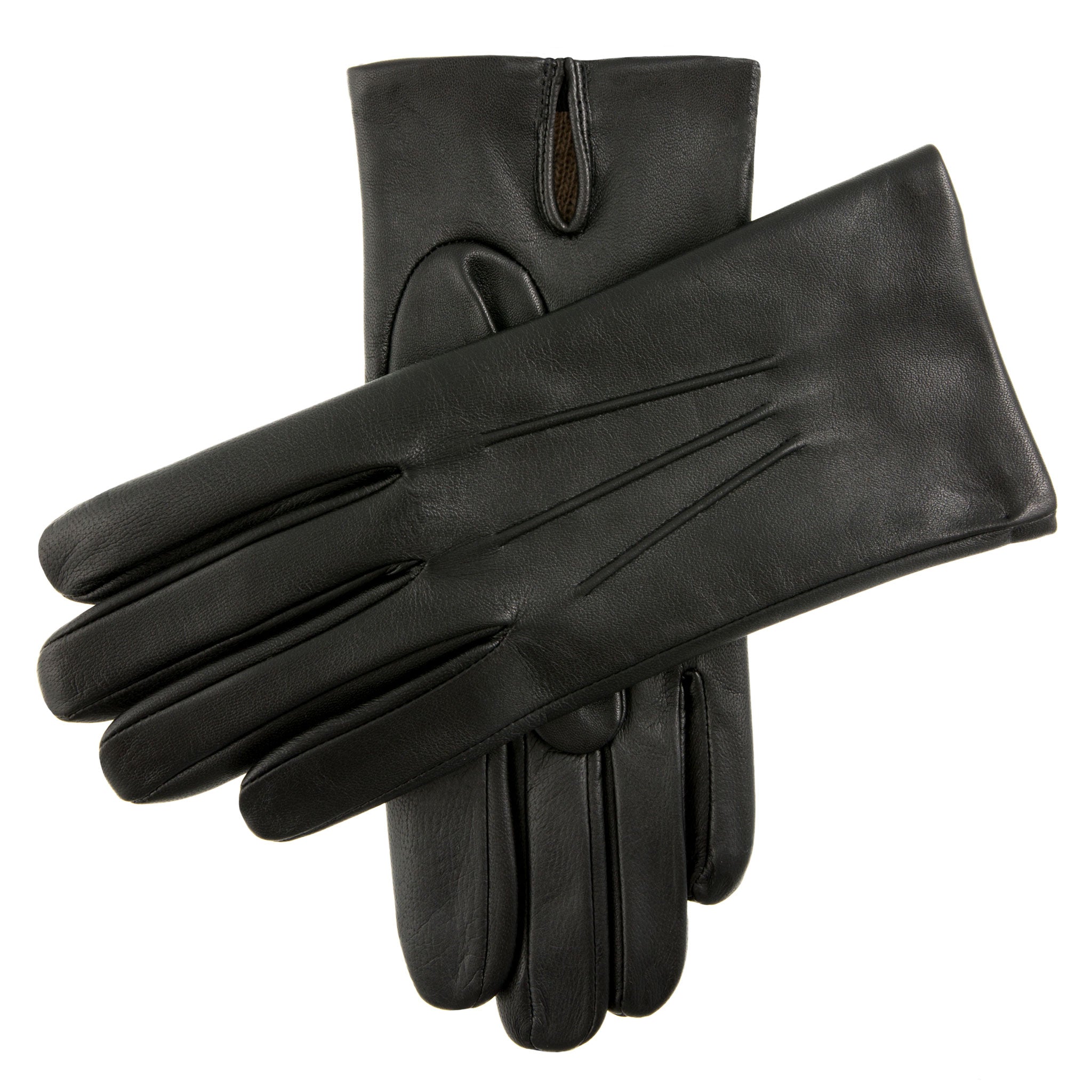 Bath Three-Point Cashmere-Lined Leather Gloves
