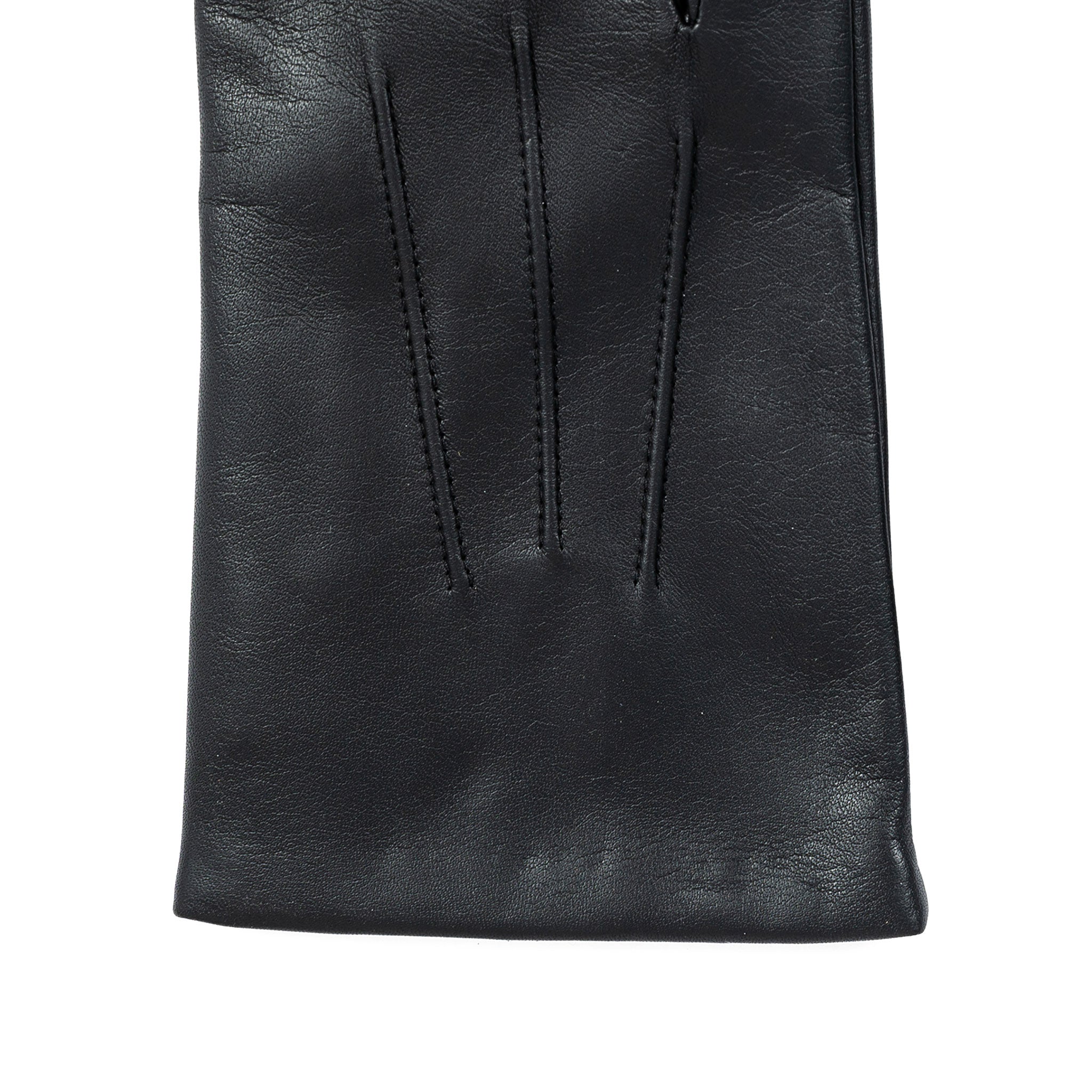 cashmere-lined cuff detail