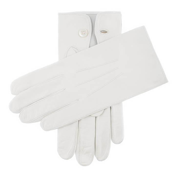 Buckingham Three-Point Leather Ceremonial Gloves