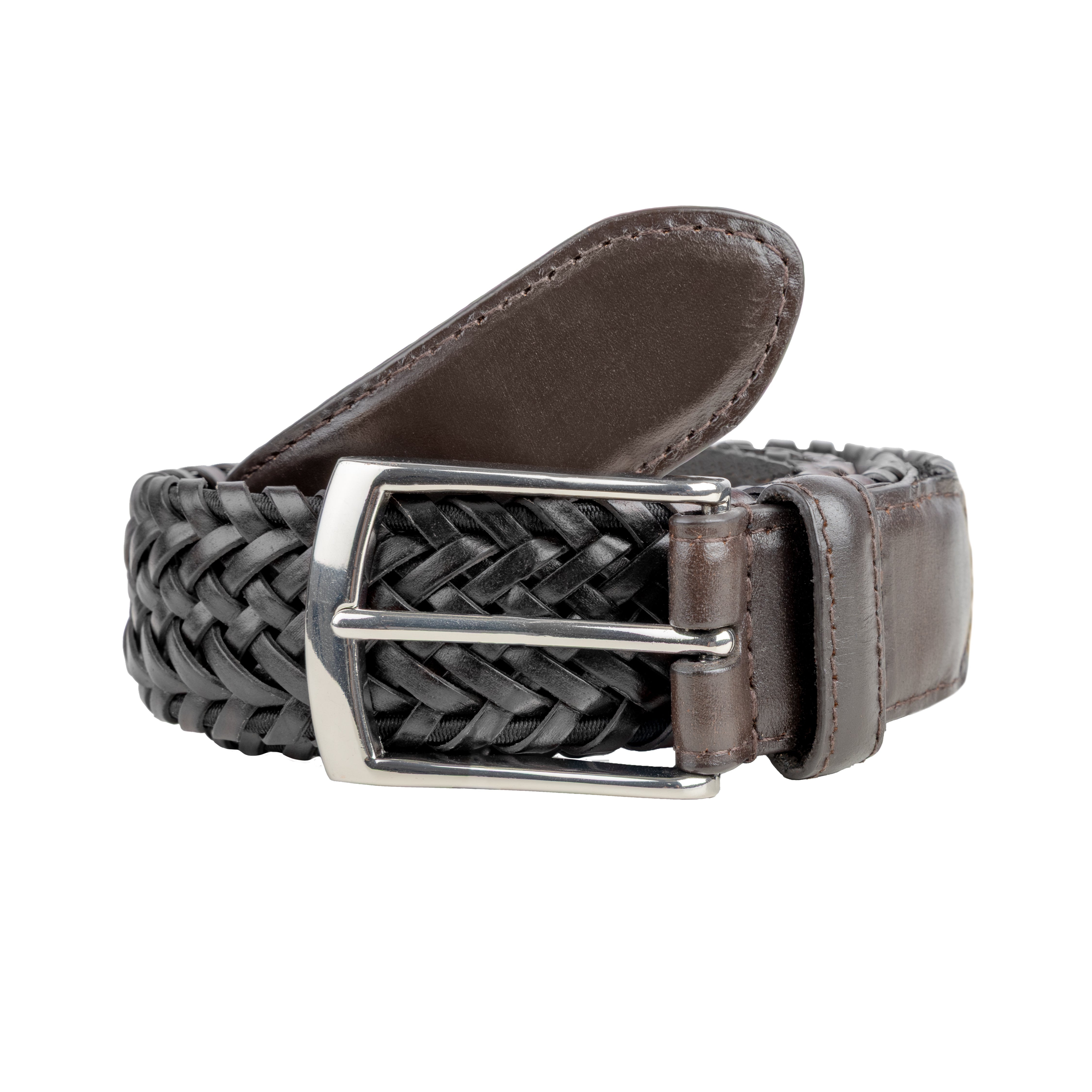 brown-black buckle view