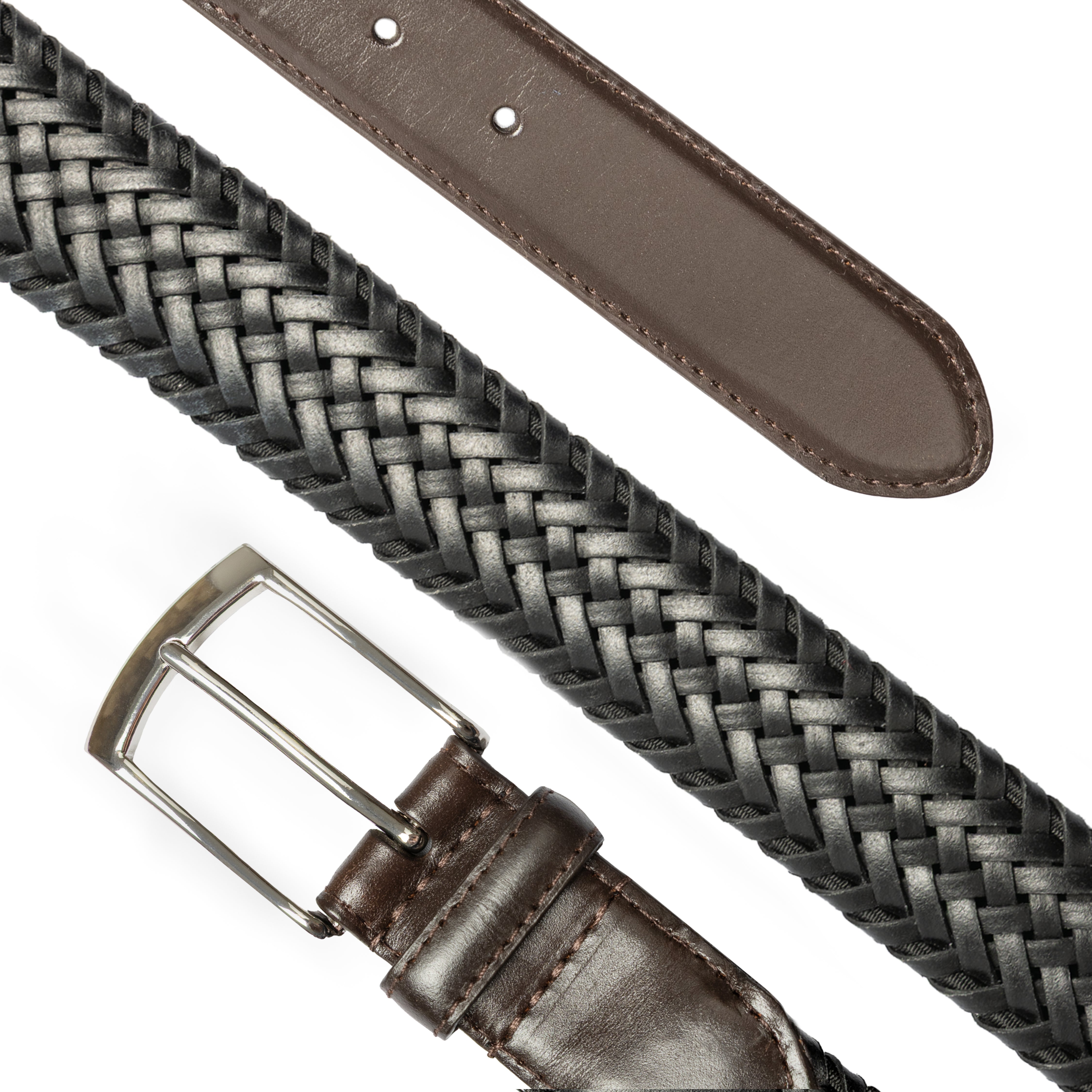brown-black diagonal view