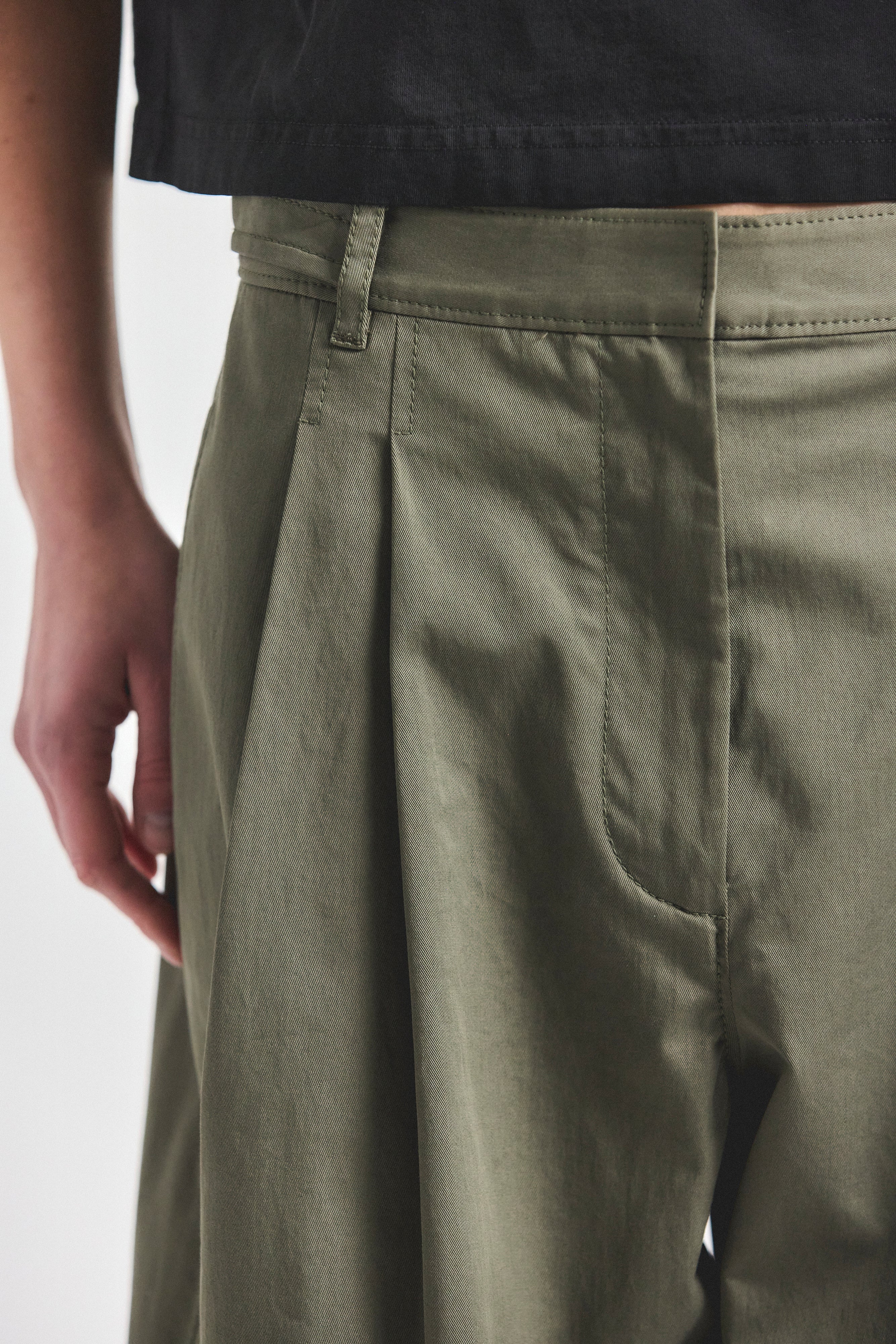 Asher Pleated Trouser, alternate official angle